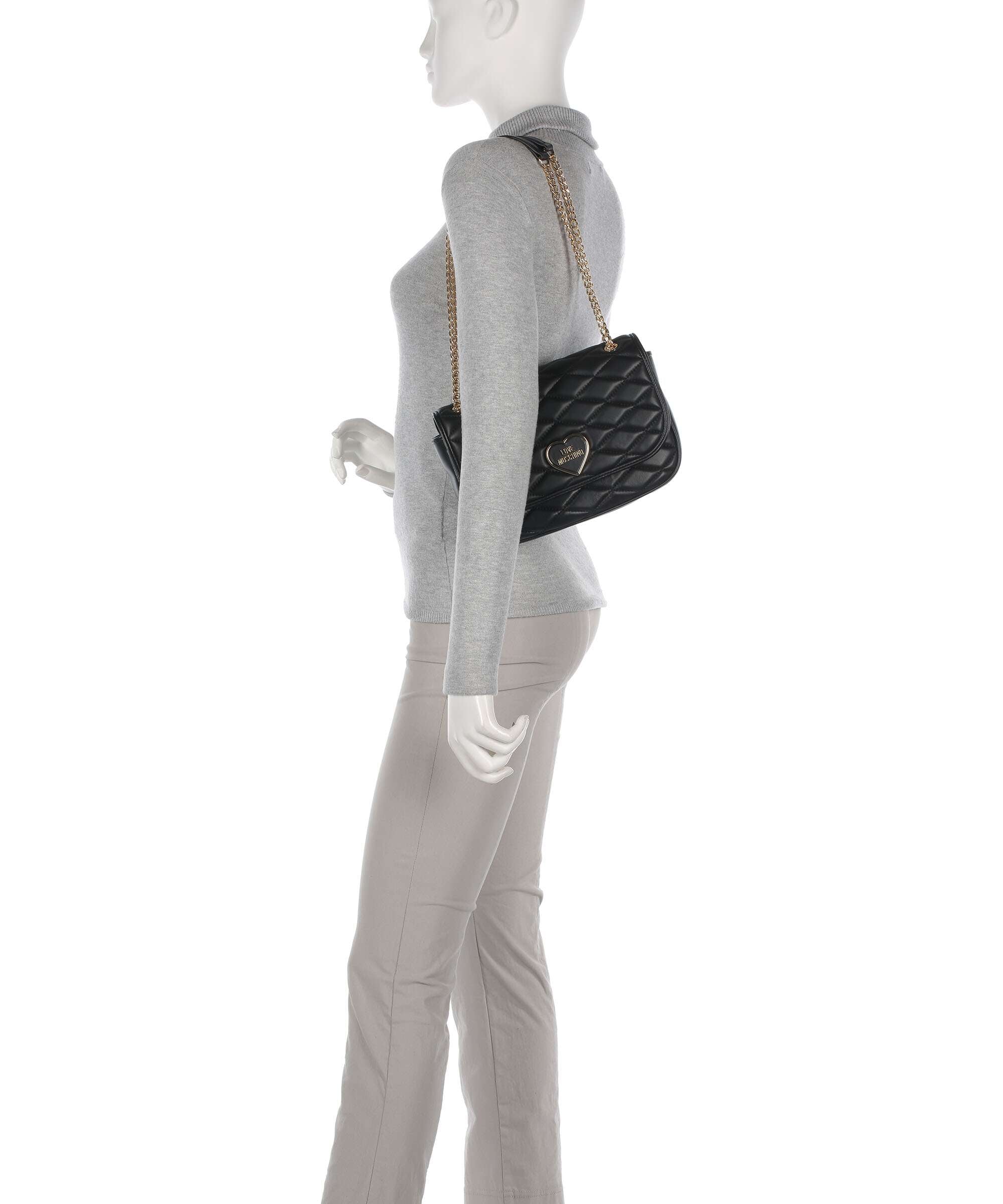 Love Moschino Romantic Torba na ramię nero - Image 3