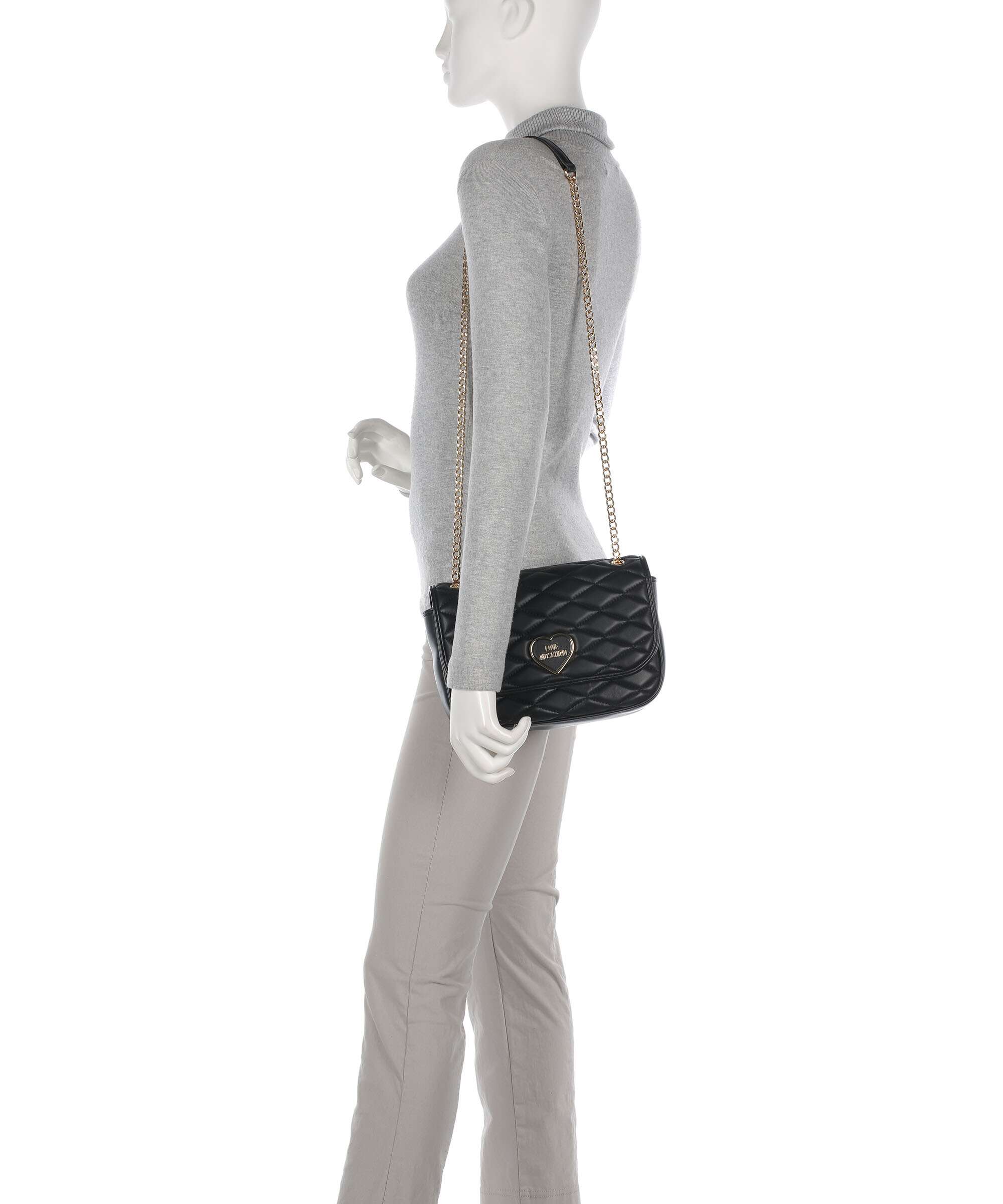 Love Moschino Romantic Torba na ramię nero - Image 4