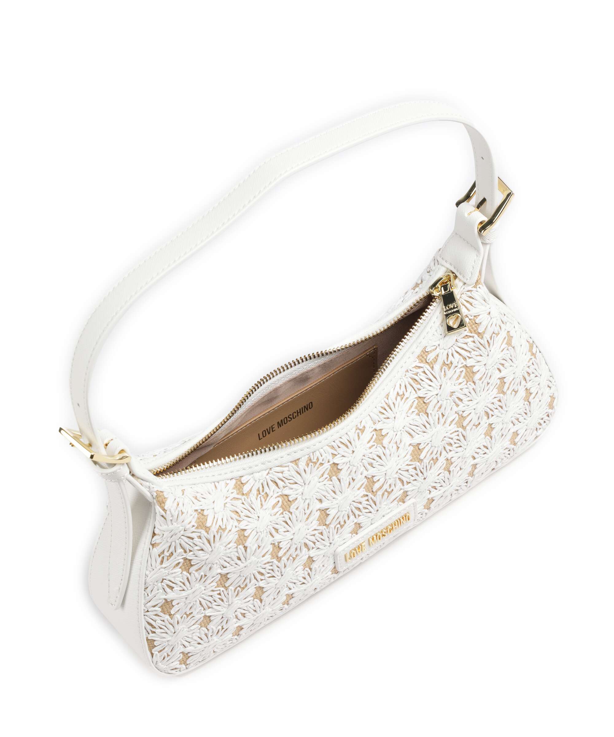 Love Moschino Smart Daily Torba na ramię white/white - Image 6