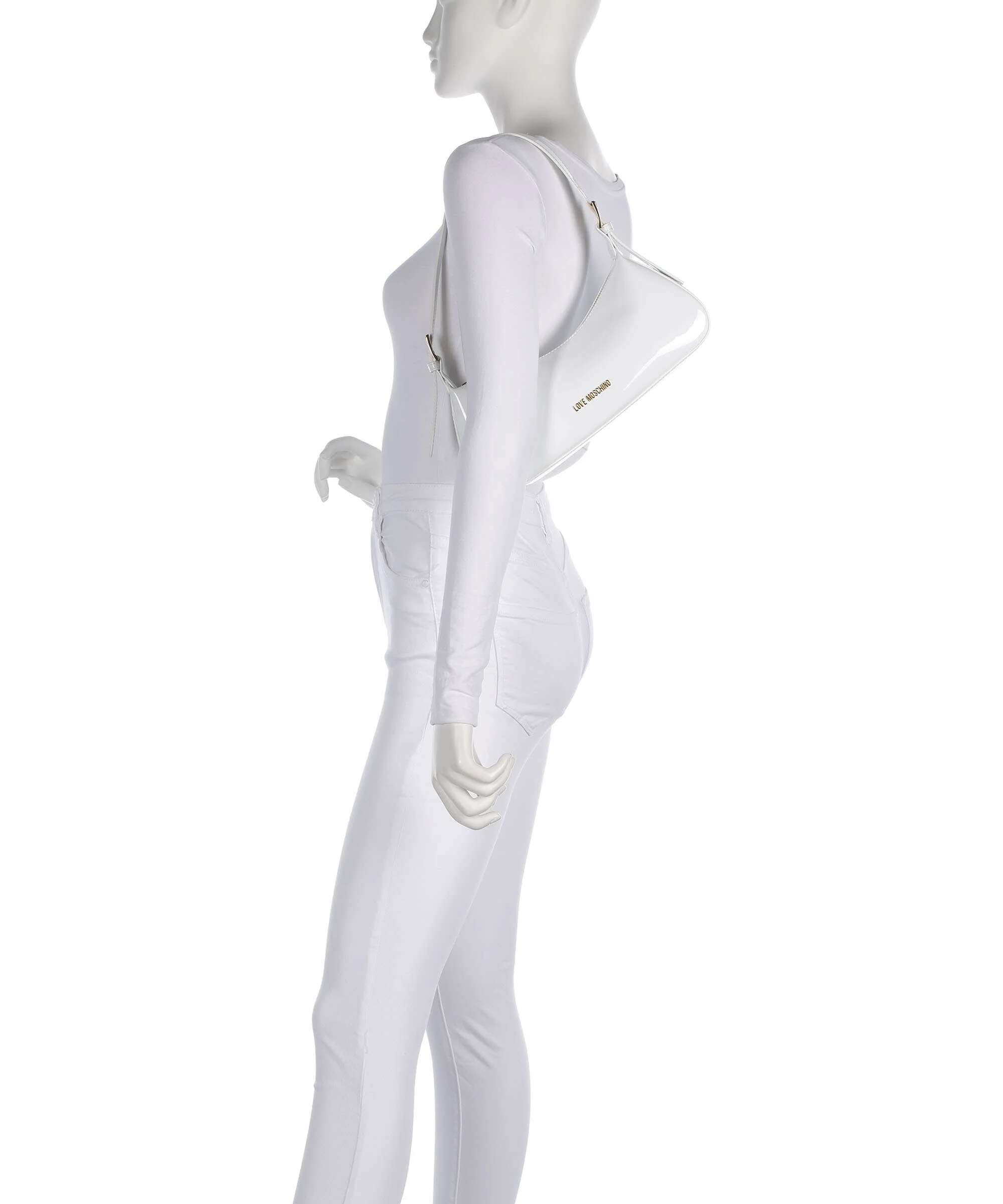 Love Moschino Smart Daily Torba na ramię white - Image 4