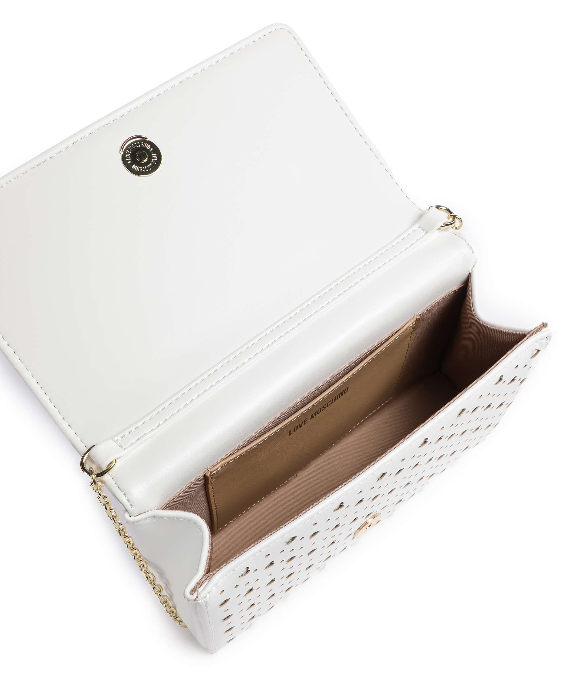Love Moschino Smart Daily Torba przez ramię white - Image 6