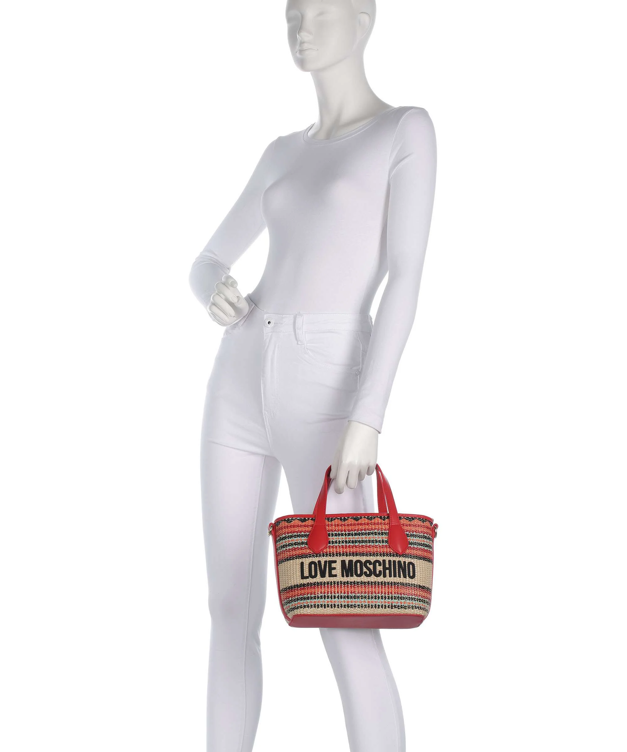 Love Moschino Sunset Stripes Torebka multicolour/red - Image 3