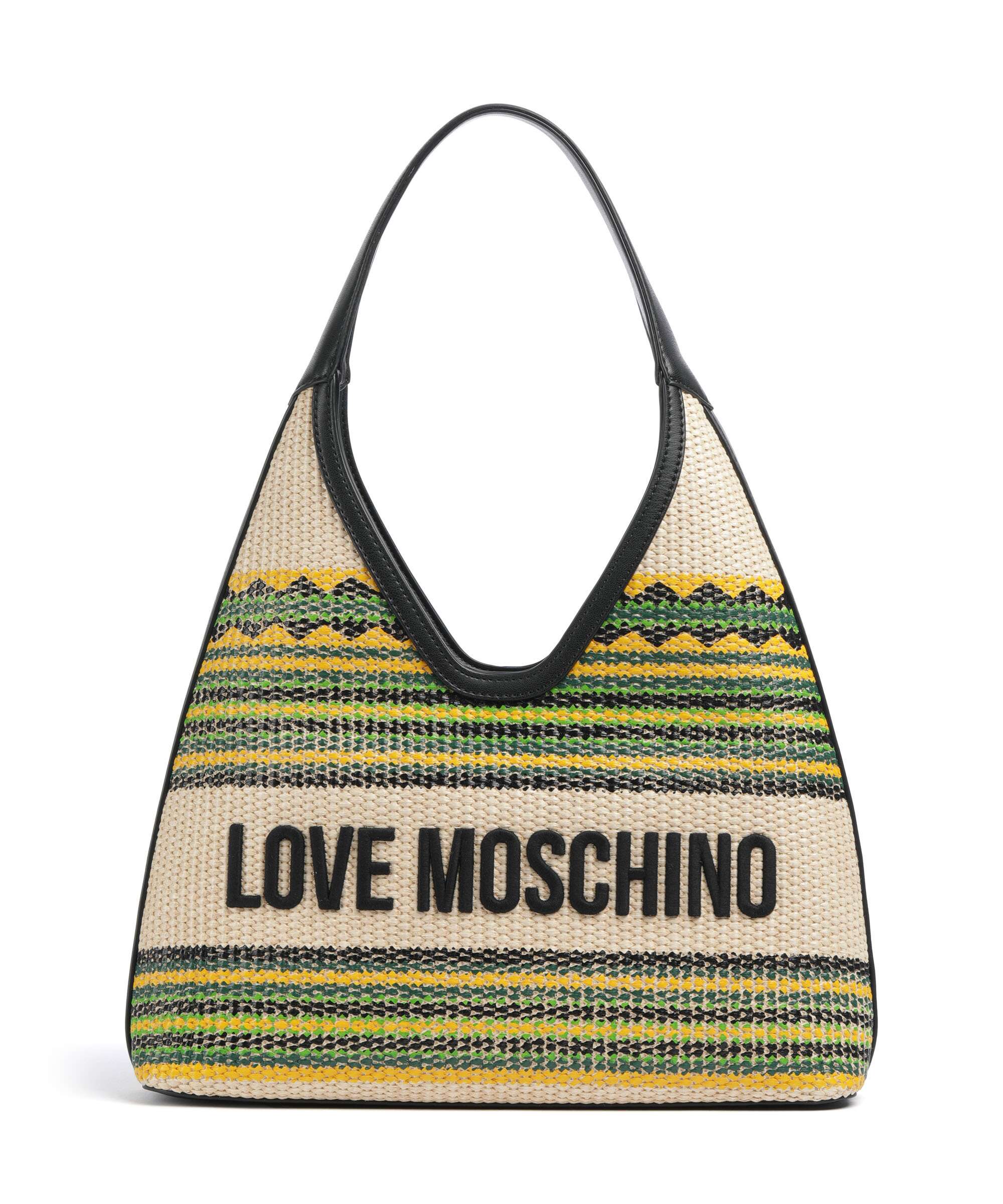 Love Moschino Sunset Stripes Torebka worek multicolour/black