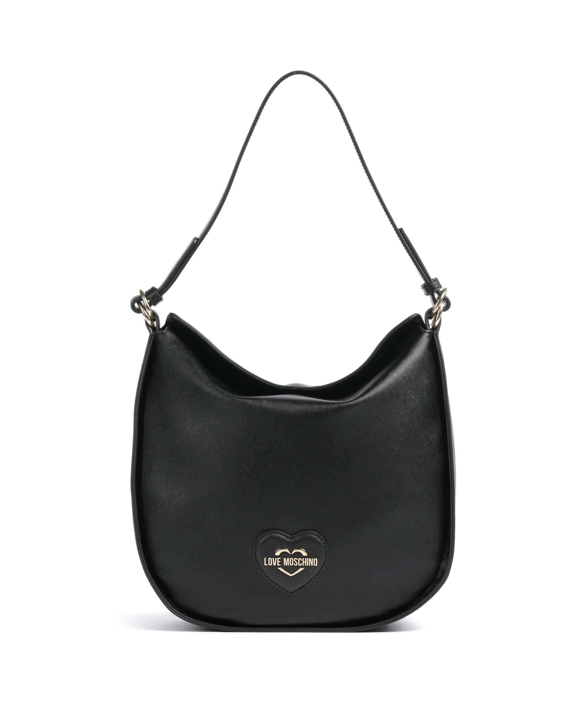 Love Moschino Sweet Heart Torebka worek nero