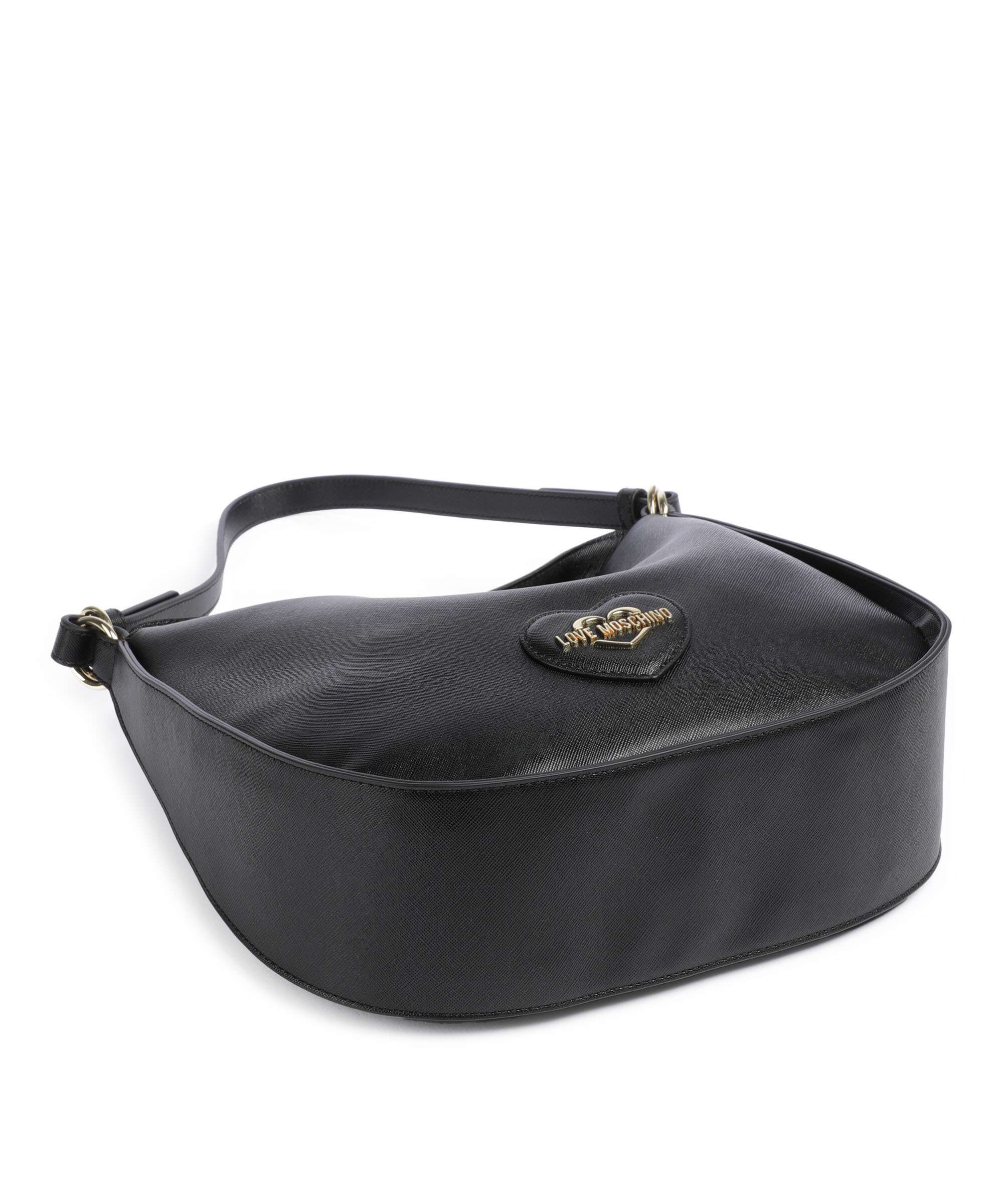 Love Moschino Sweet Heart Torebka worek nero - Image 5