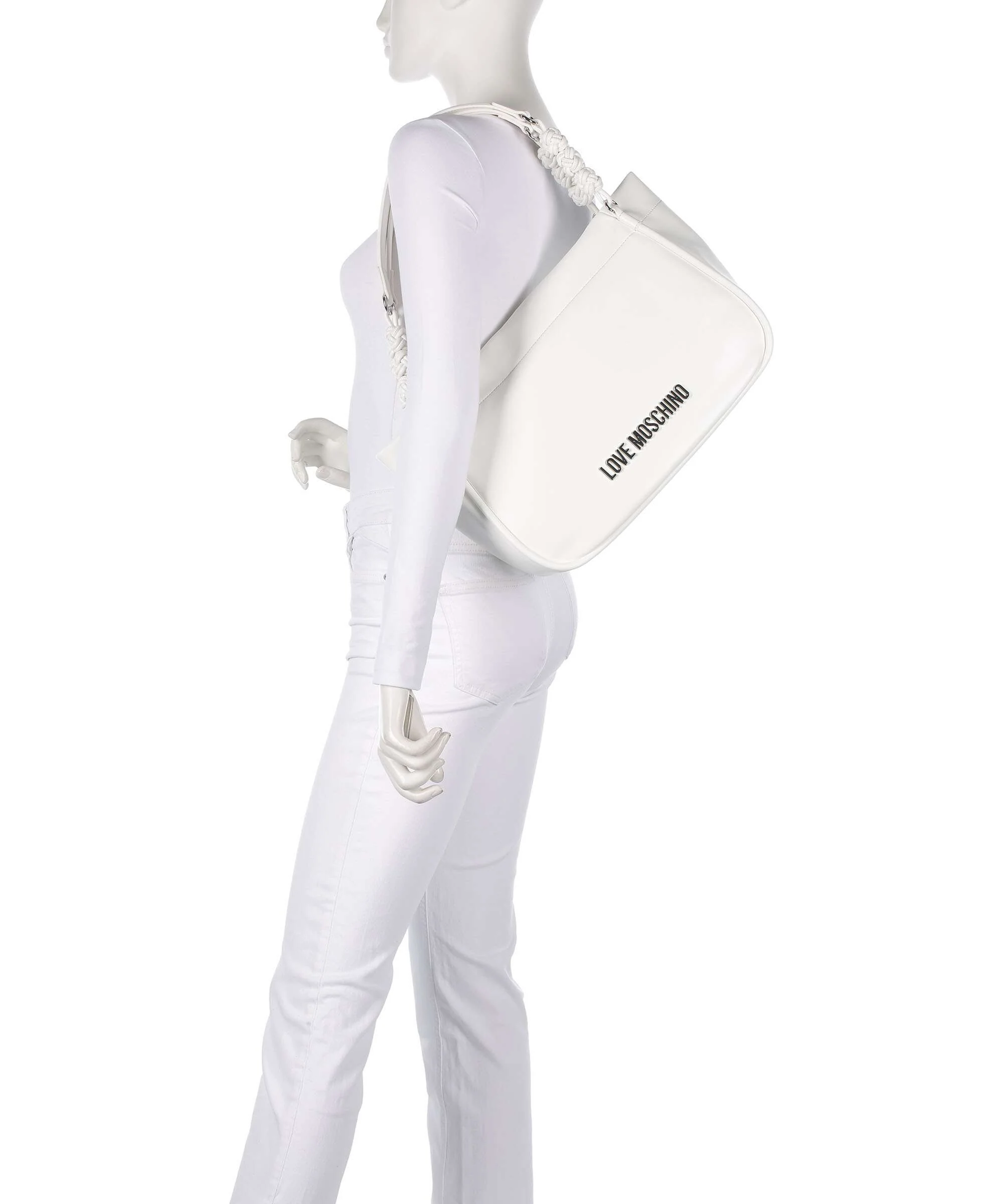Love Moschino Tender Torba na zakupy bianco - Image 3