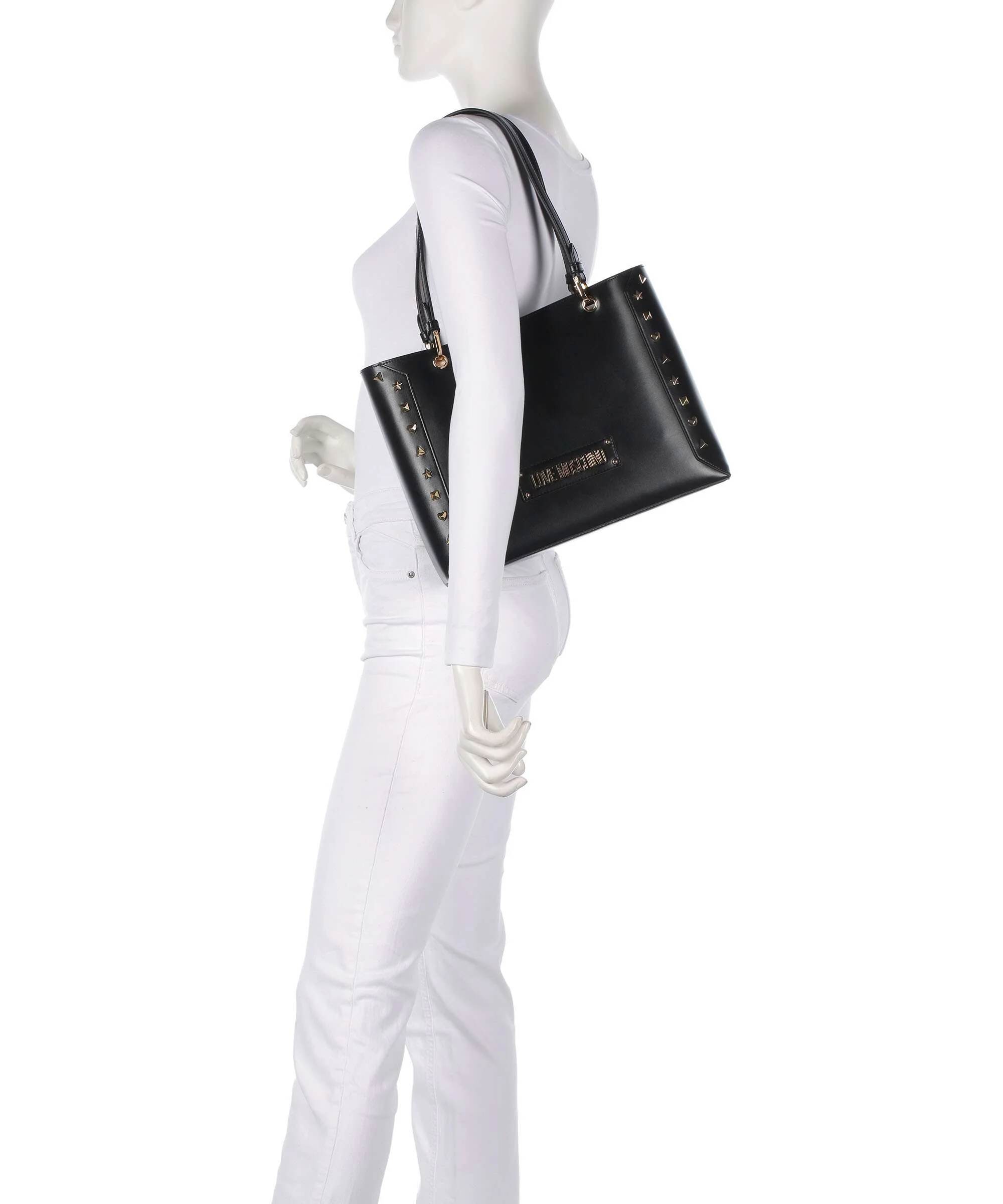 Love Moschino Timeless Torba na zakupy nero - Image 3