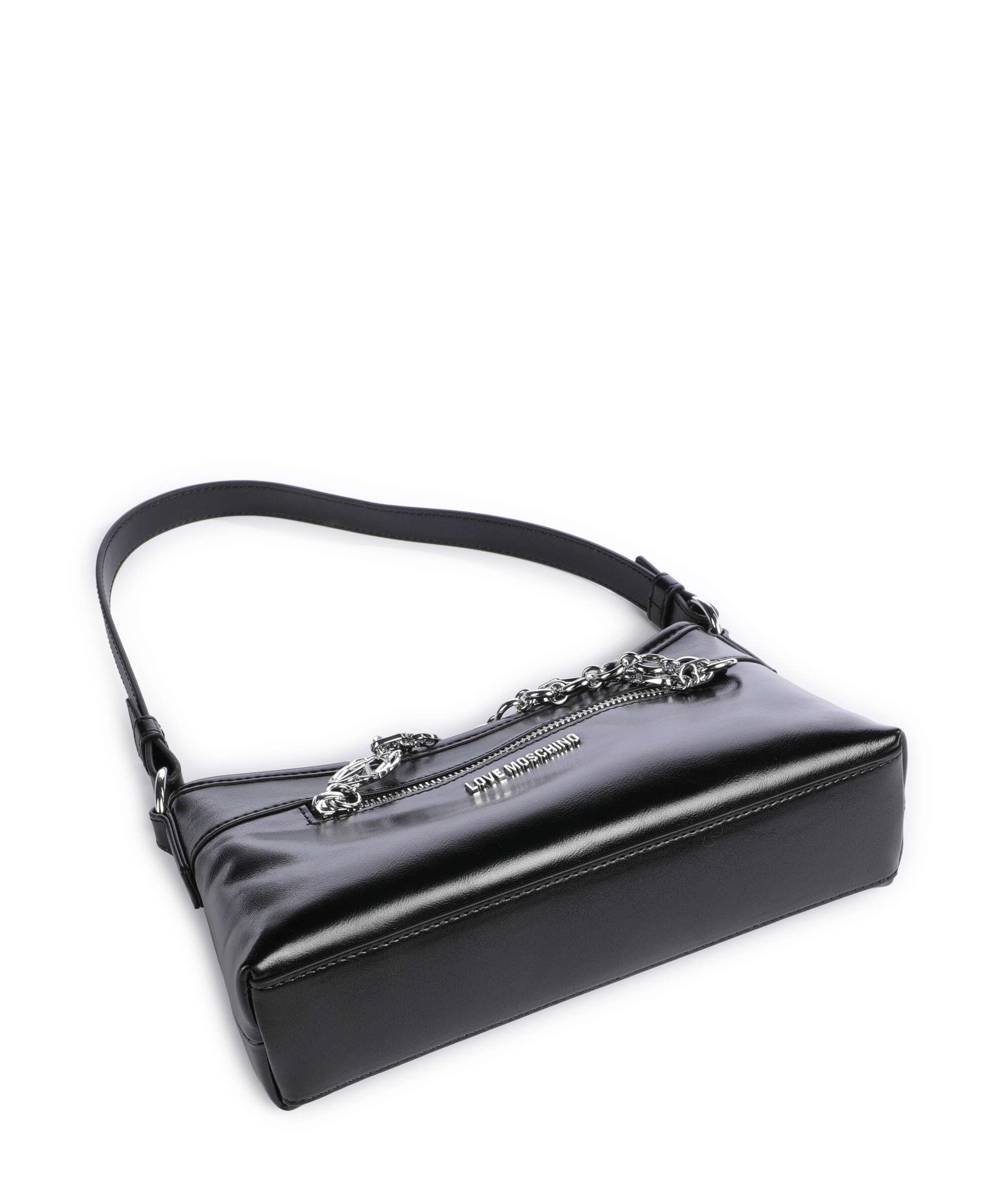 Love Moschino Urban Chains Torba na ramię black/black - Image 5