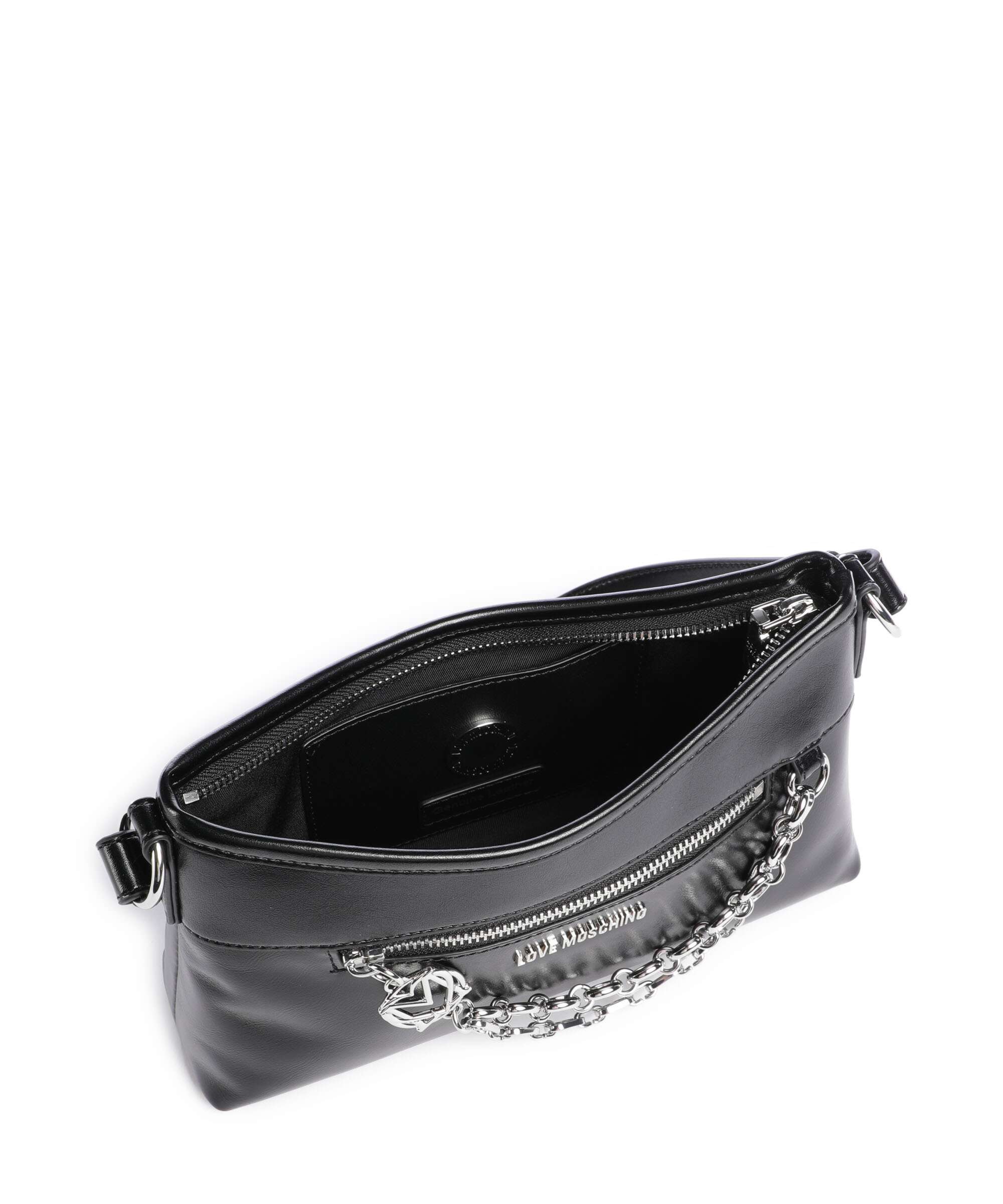 Love Moschino Urban Chains Torba na ramię black/black - Image 6