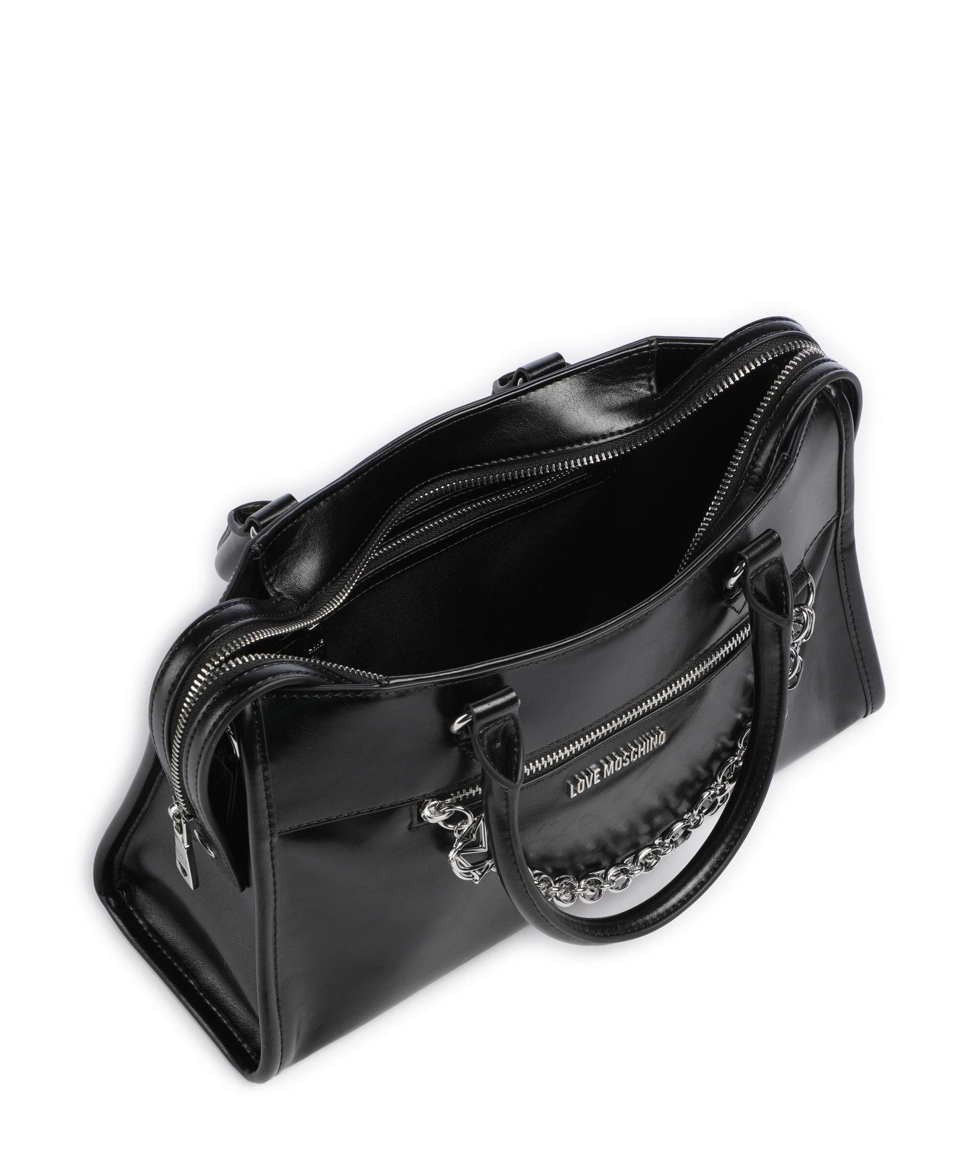 Love Moschino Urban Chains Torebka black/black - Image 5