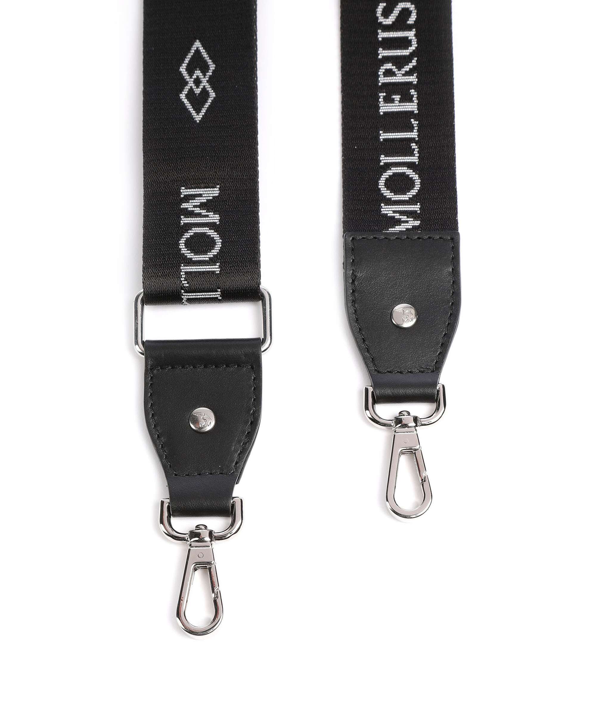 Maison Mollerus Aladdin Pasek do torebki black/silver - Image 2