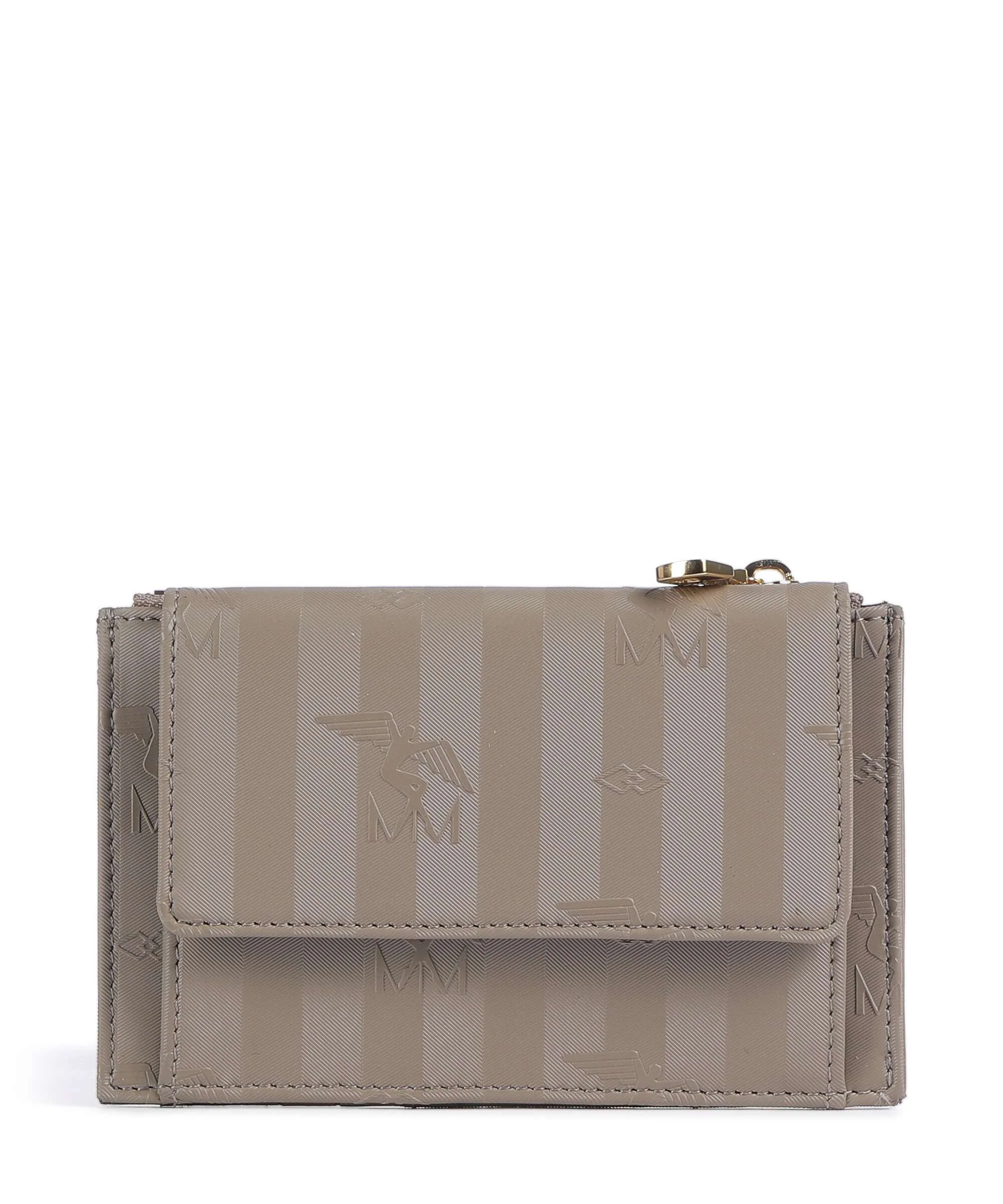 Maison Mollerus Canvas Buin Etui na karty kredytowe taupe grau