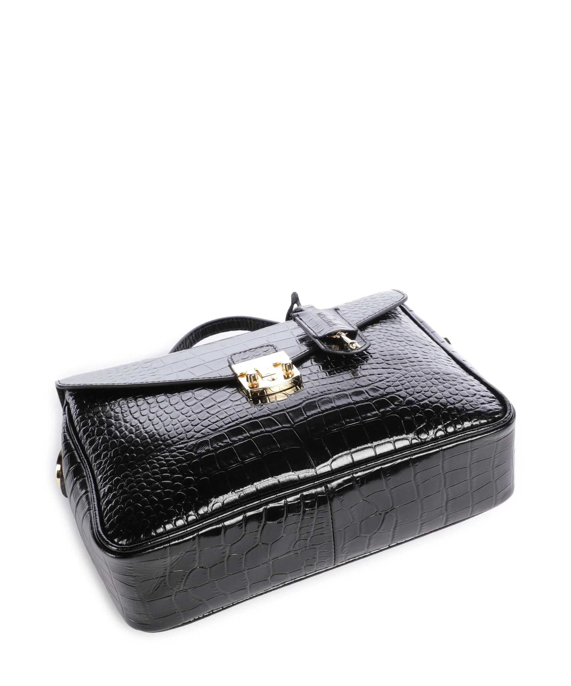 Maison Mollerus Croco Marly Torba przez ramię classic schwarz - Image 5