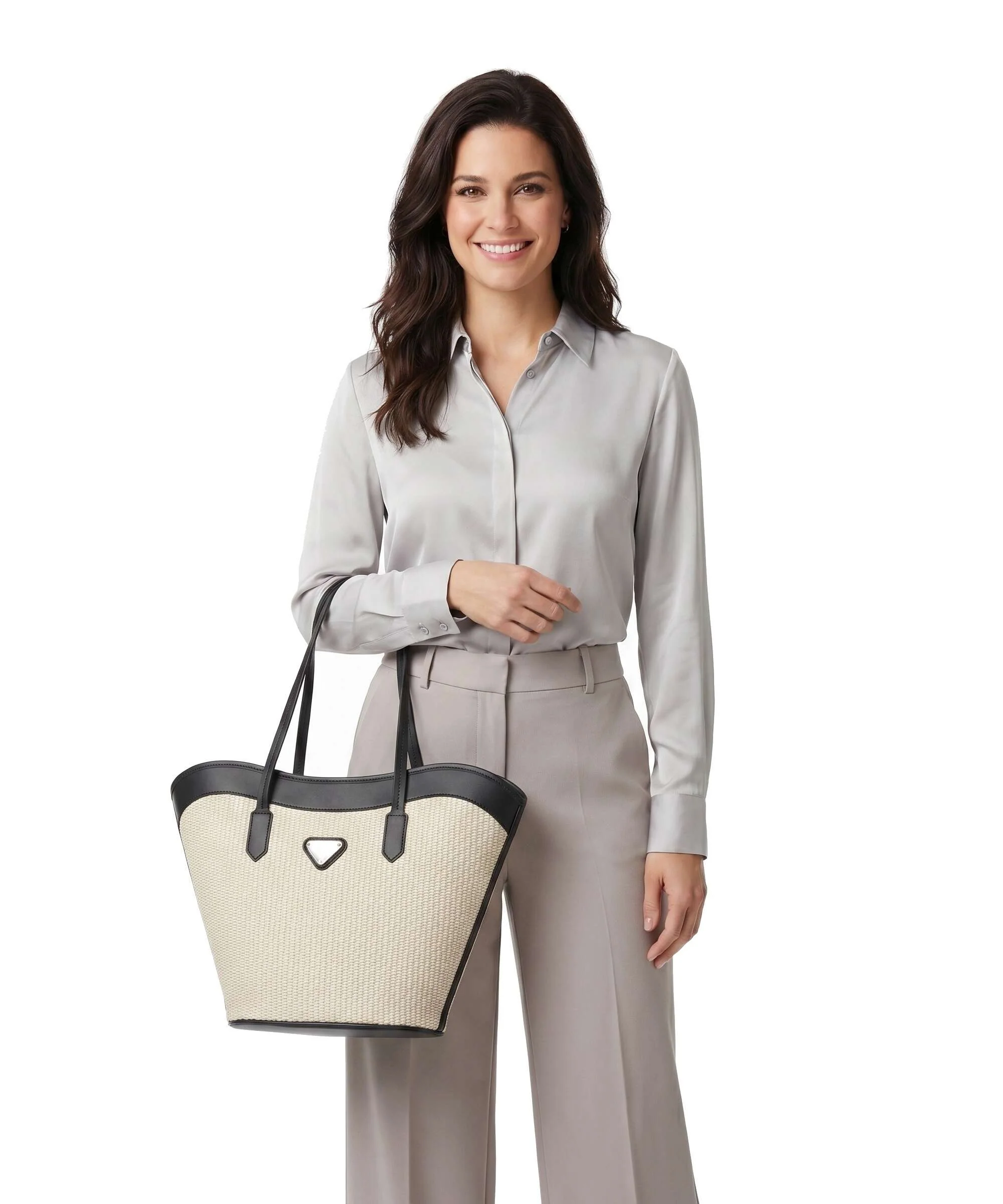 Maison Mollerus Mimi Limited Saint Tropez Torba na zakupy beige - Image 3
