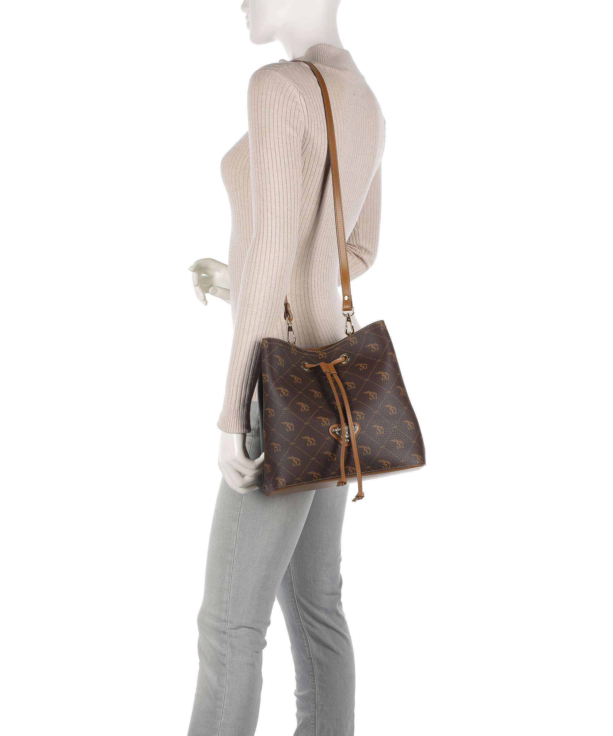 Maison Mollerus Pecarus Grabs Torebka worek soft braun - Image 4