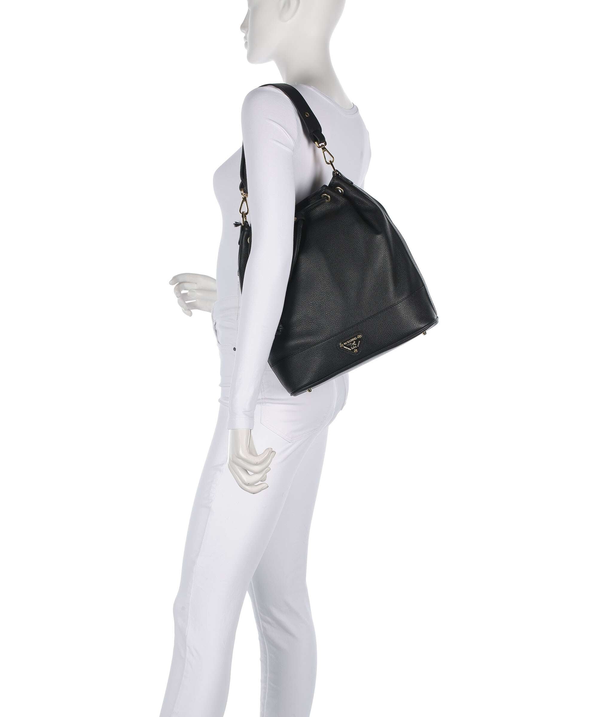 Maison Mollerus Stampato Niesen Torebka worek classic schwarz - Image 3