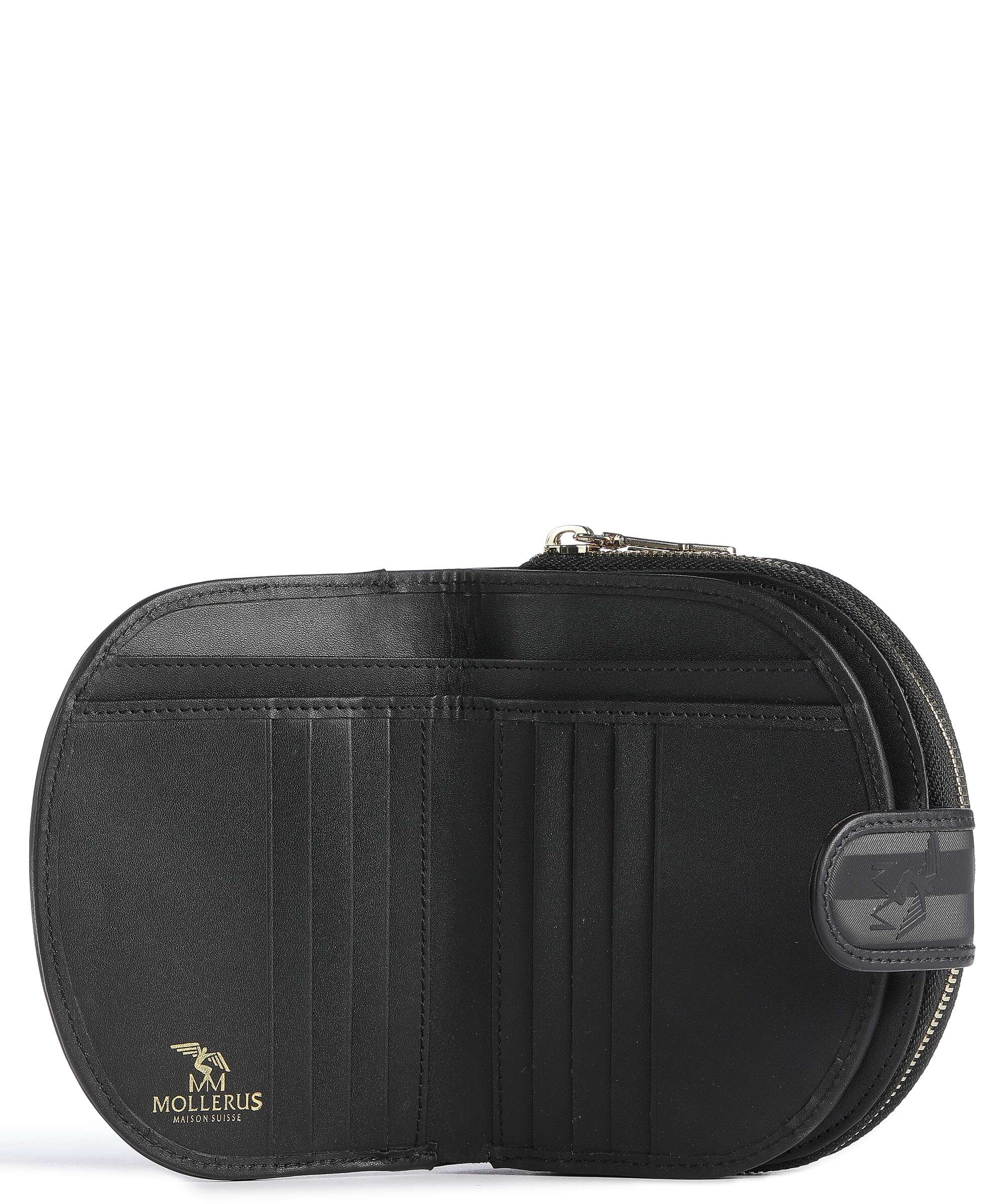 Maison Mollerus Vinerus Piz Kesch Portfel classic schwarz - Image 3