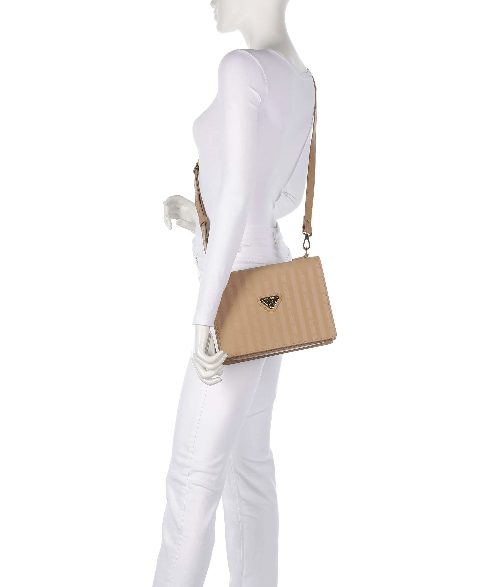 Maison Mollerus Vinerus Wil Torba przez ramię cappuccino beige/nastro - Image 3