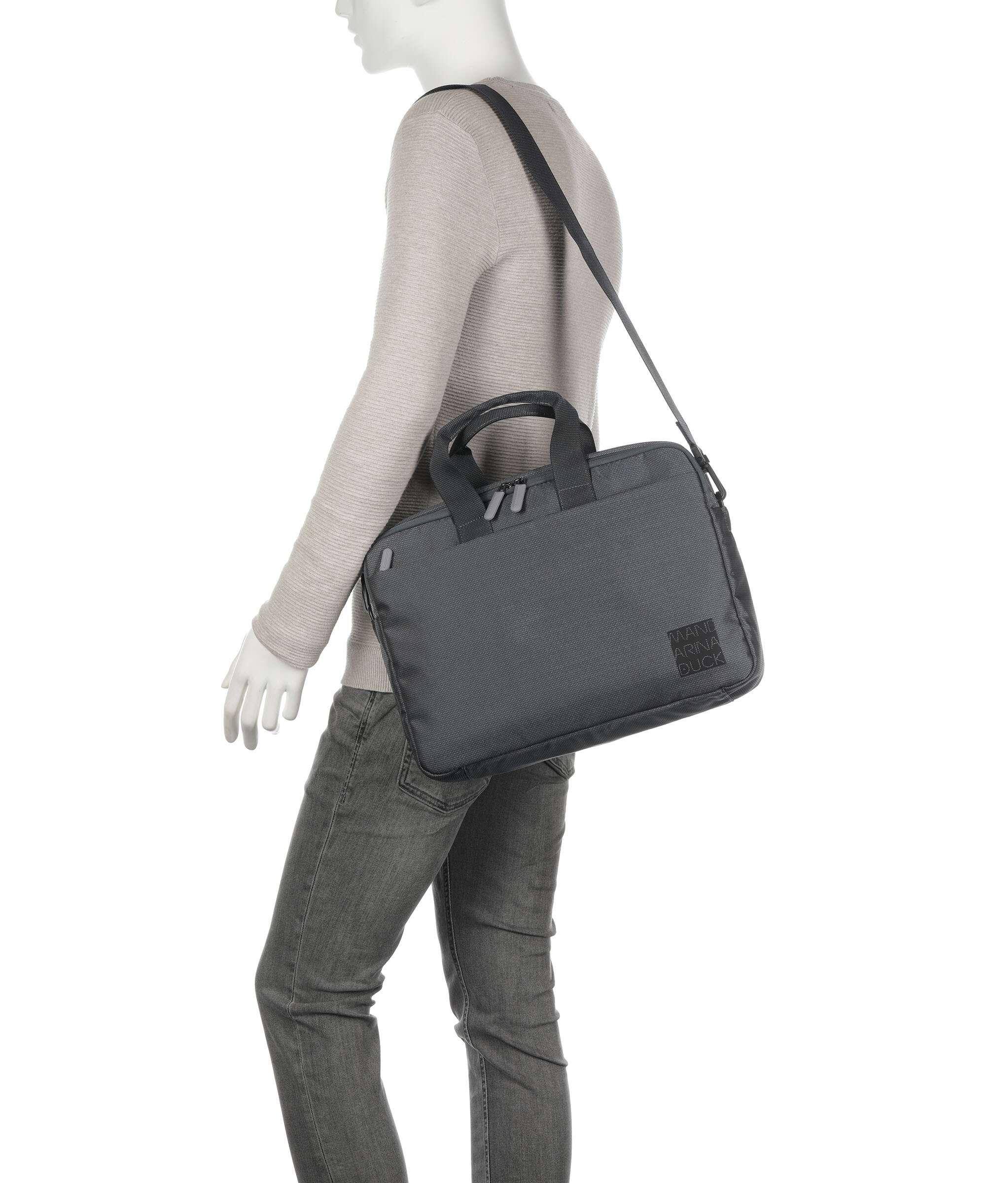 Mandarina Duck District Aktówka steel - Image 3