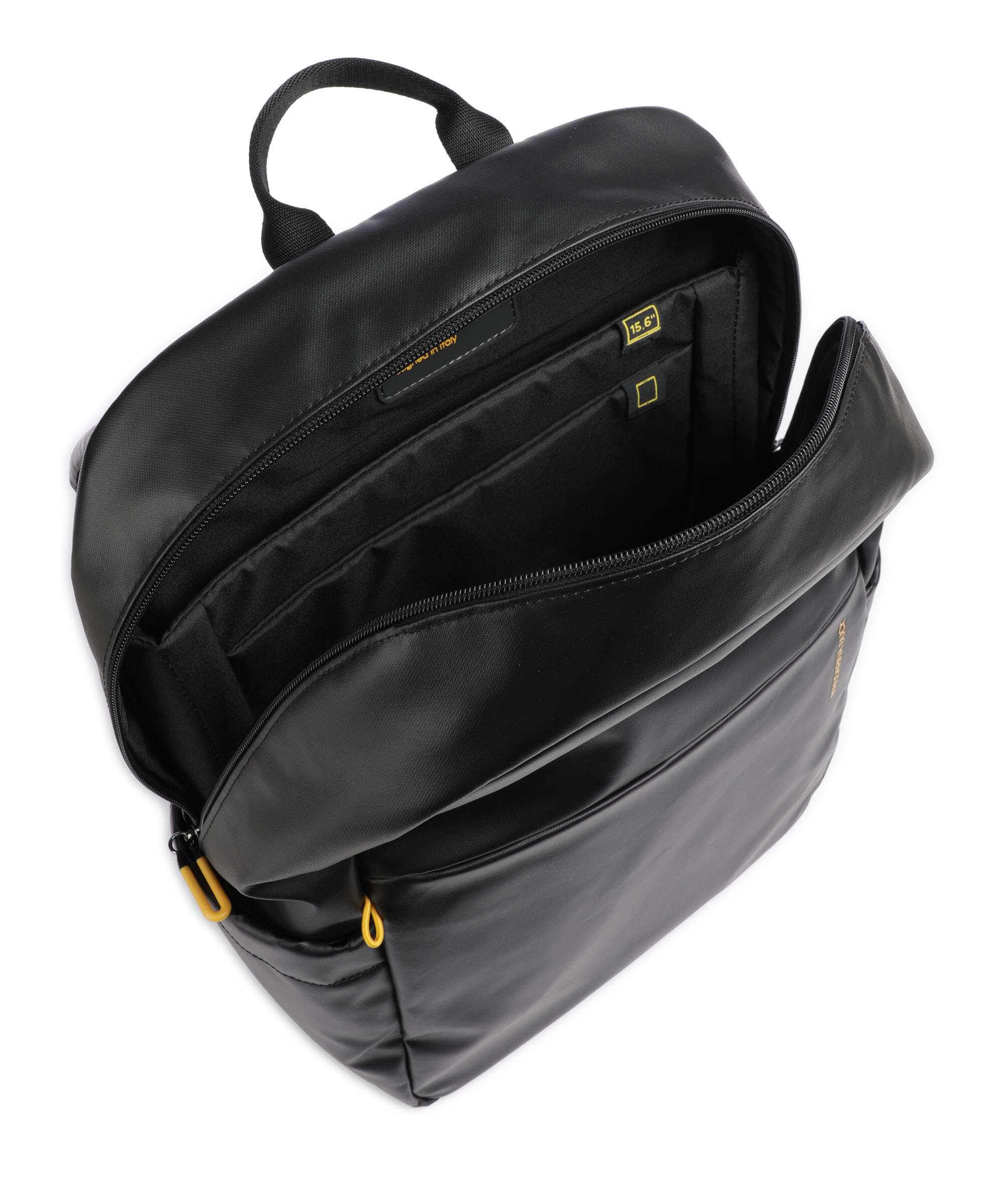 Mandarina Duck Eco Coated Plecak na laptopa black - Image 7