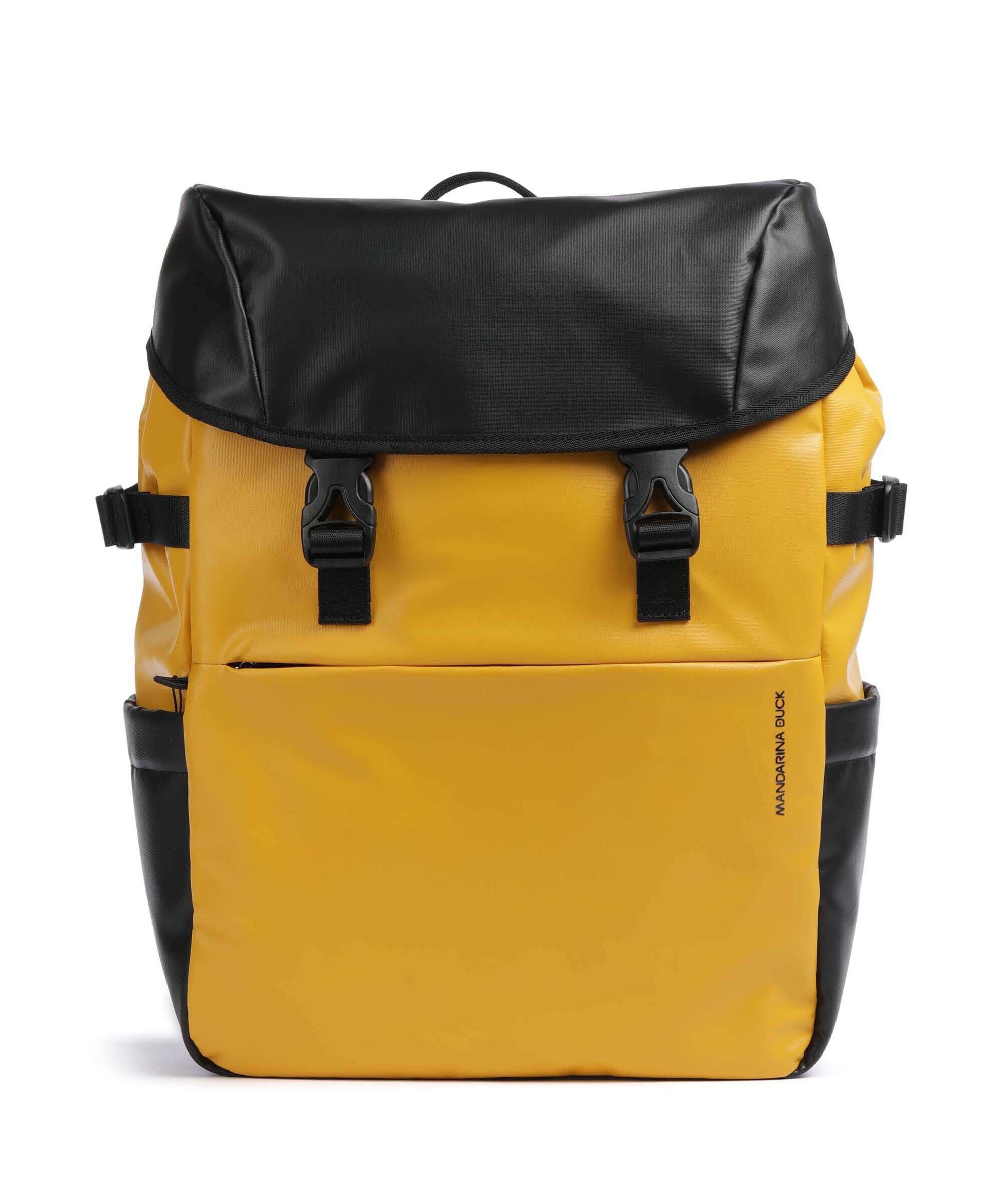 Mandarina Duck Eco Coated Plecak na laptopa duck yellow