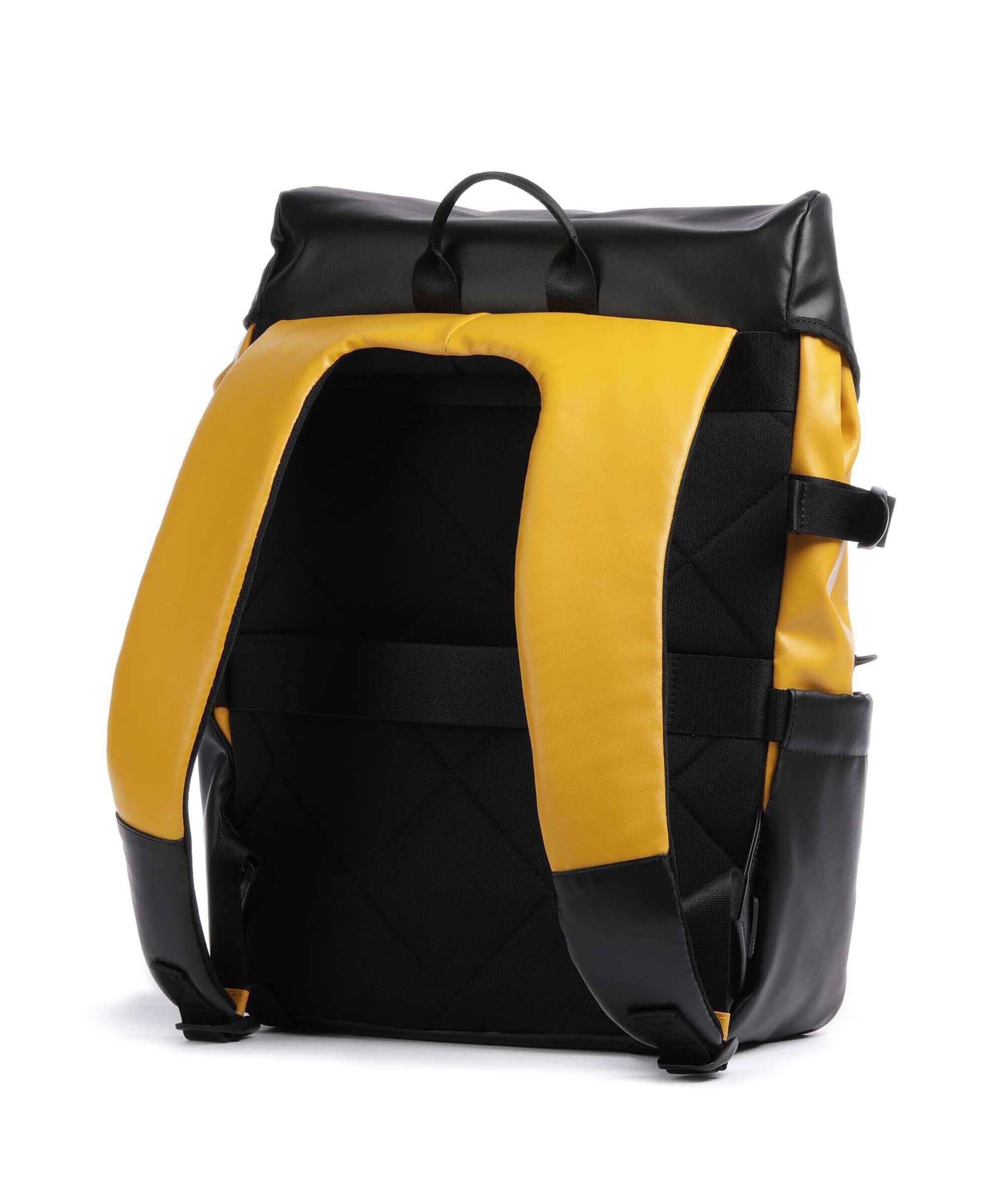 Mandarina Duck Eco Coated Plecak na laptopa duck yellow - Image 2