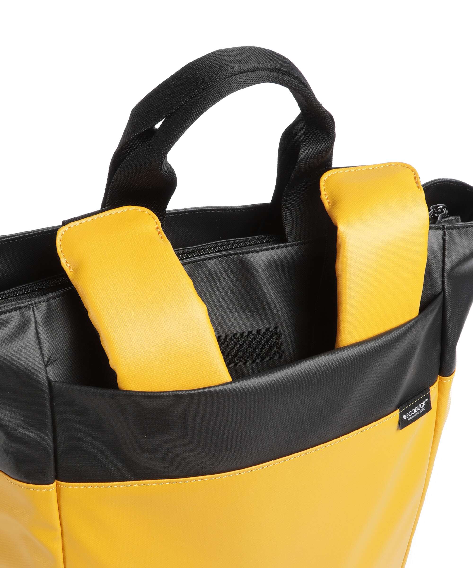 Mandarina Duck Eco Coated Plecak duck yellow - Image 4