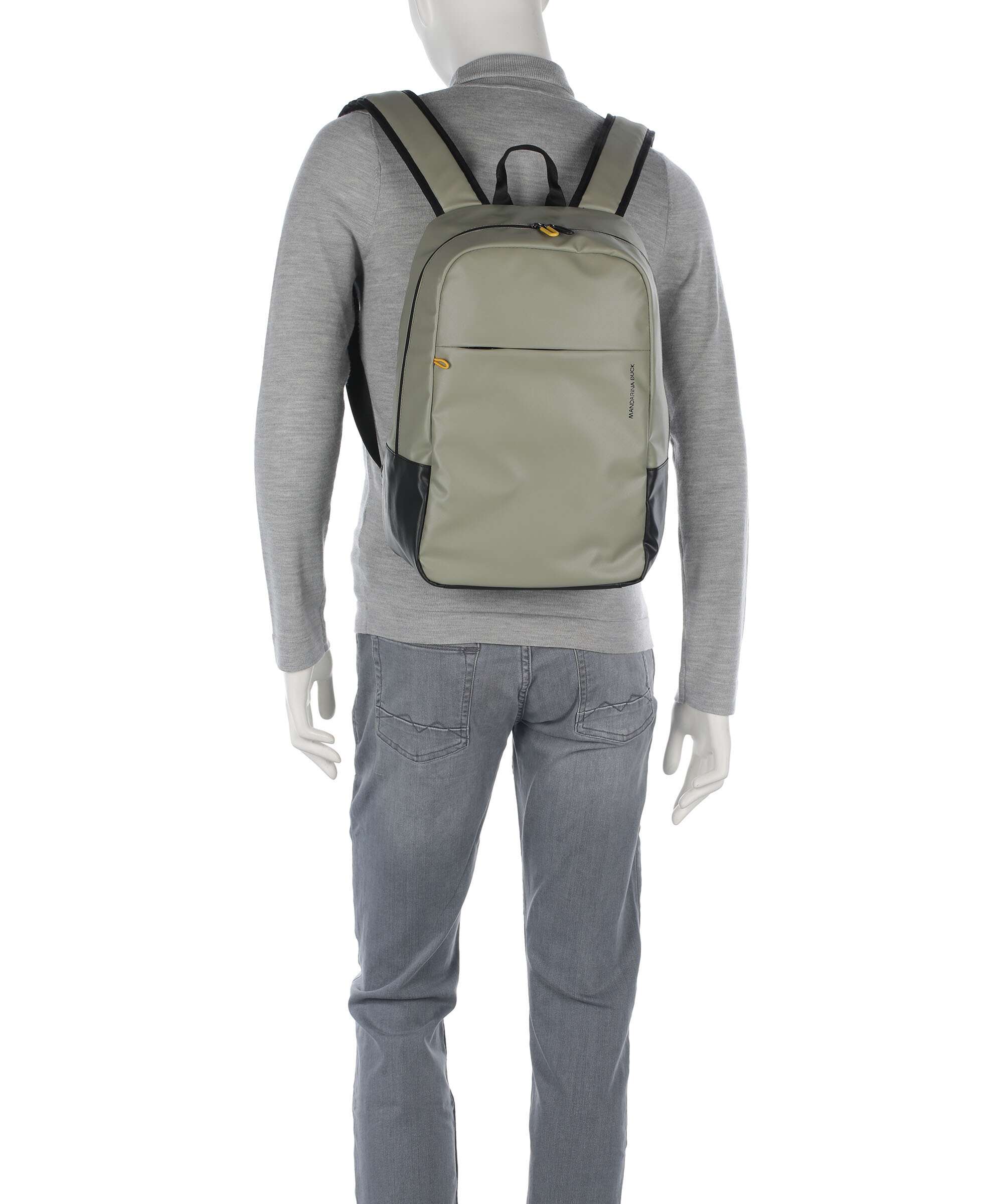 Mandarina Duck Eco Coated Plecak mud - Image 3