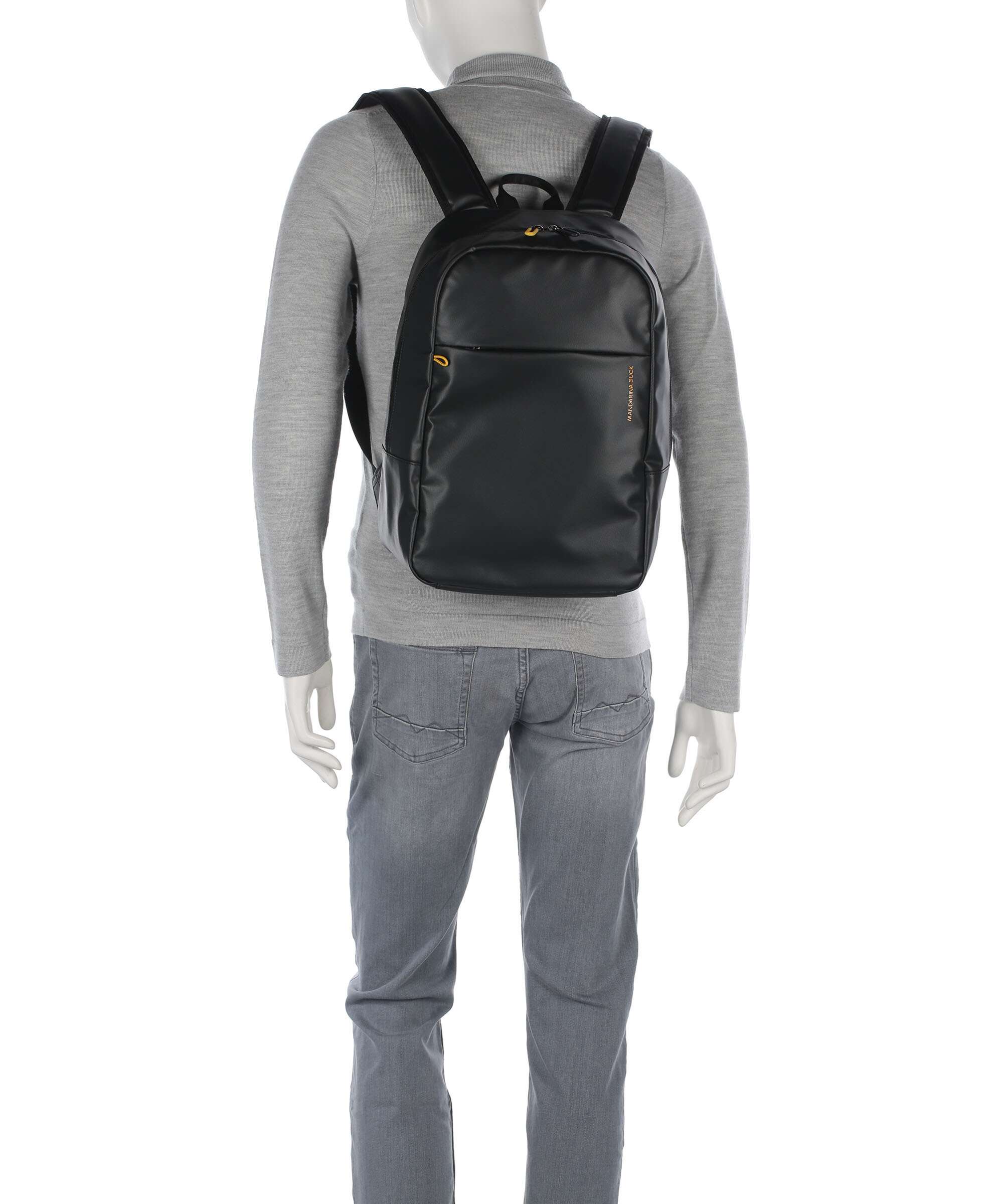 Mandarina Duck Eco Coated Plecak black - Image 3