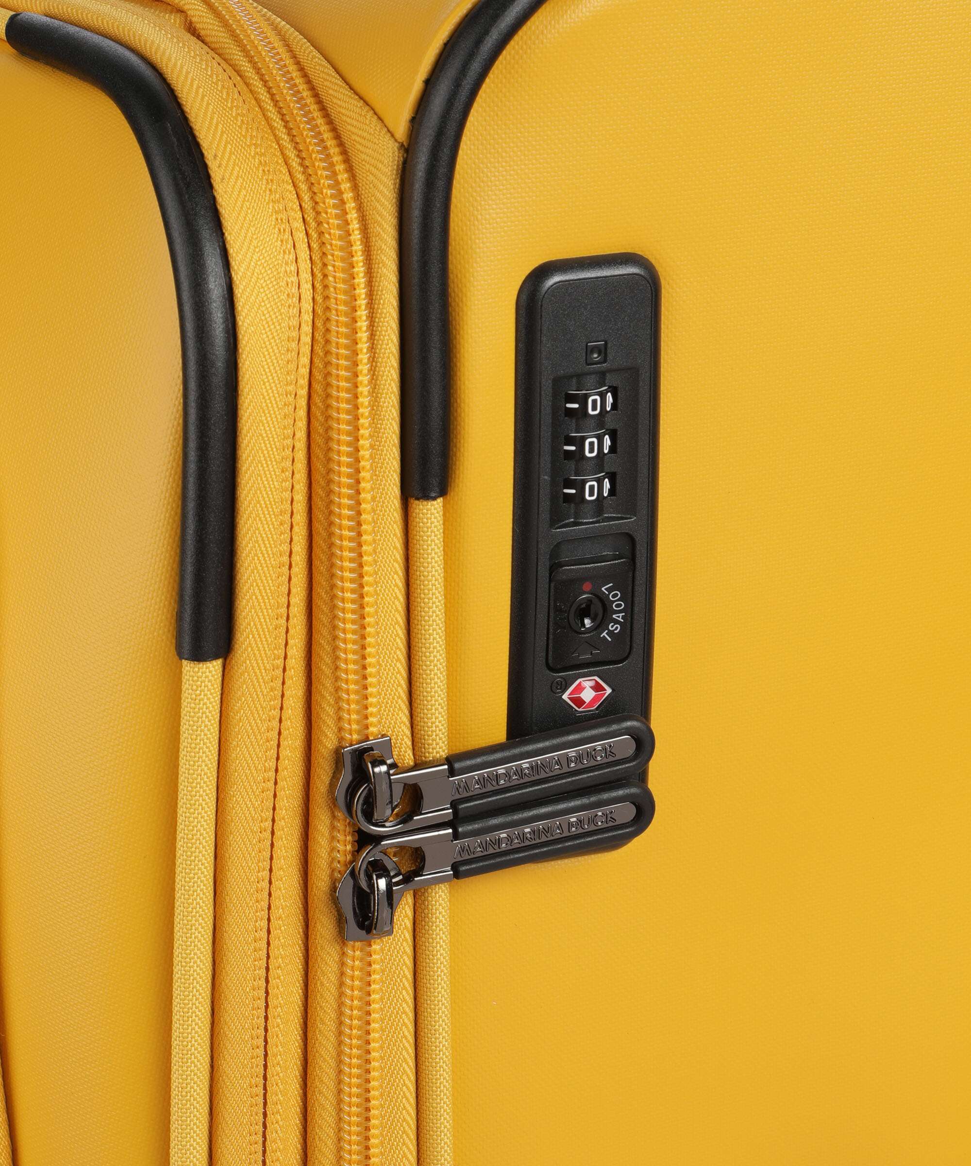 Mandarina Duck Eco Coated Walizka na 4 kołach duck yellow - Image 3