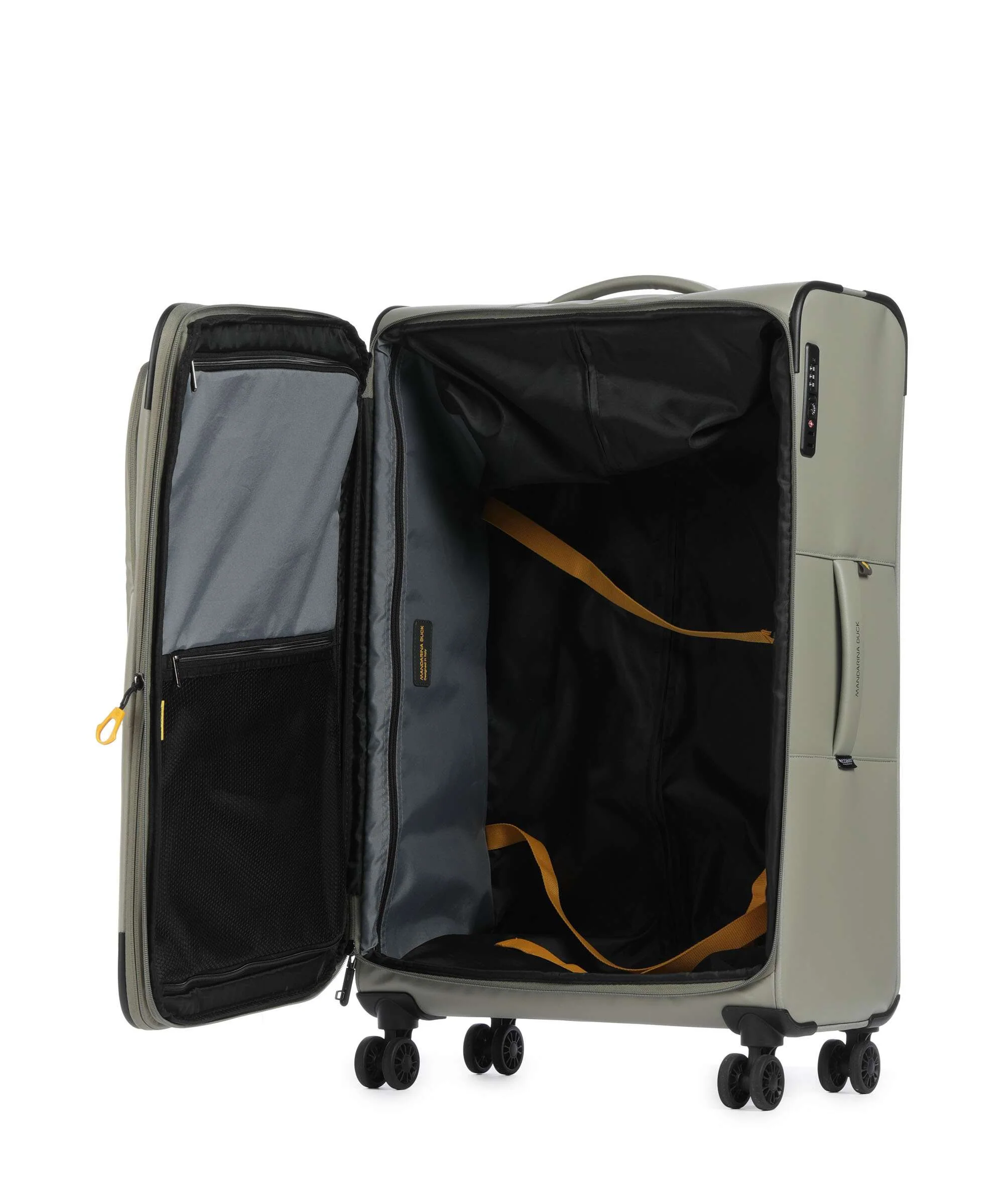 Mandarina Duck Eco Coated Walizka na 4 kołach mud - Image 6
