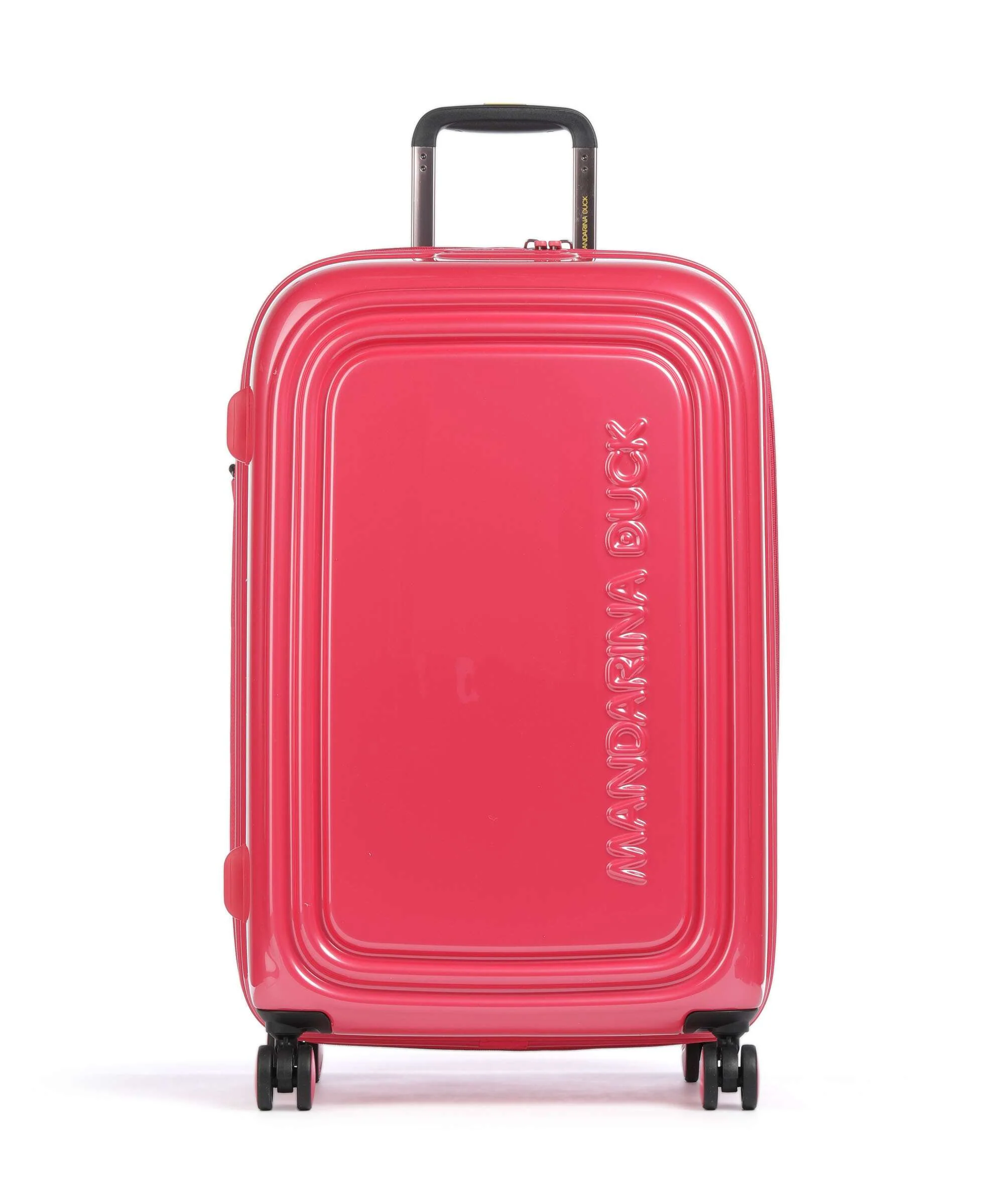 Mandarina Duck Logoduck+ Metal Walizka na 4 kołach raspberry