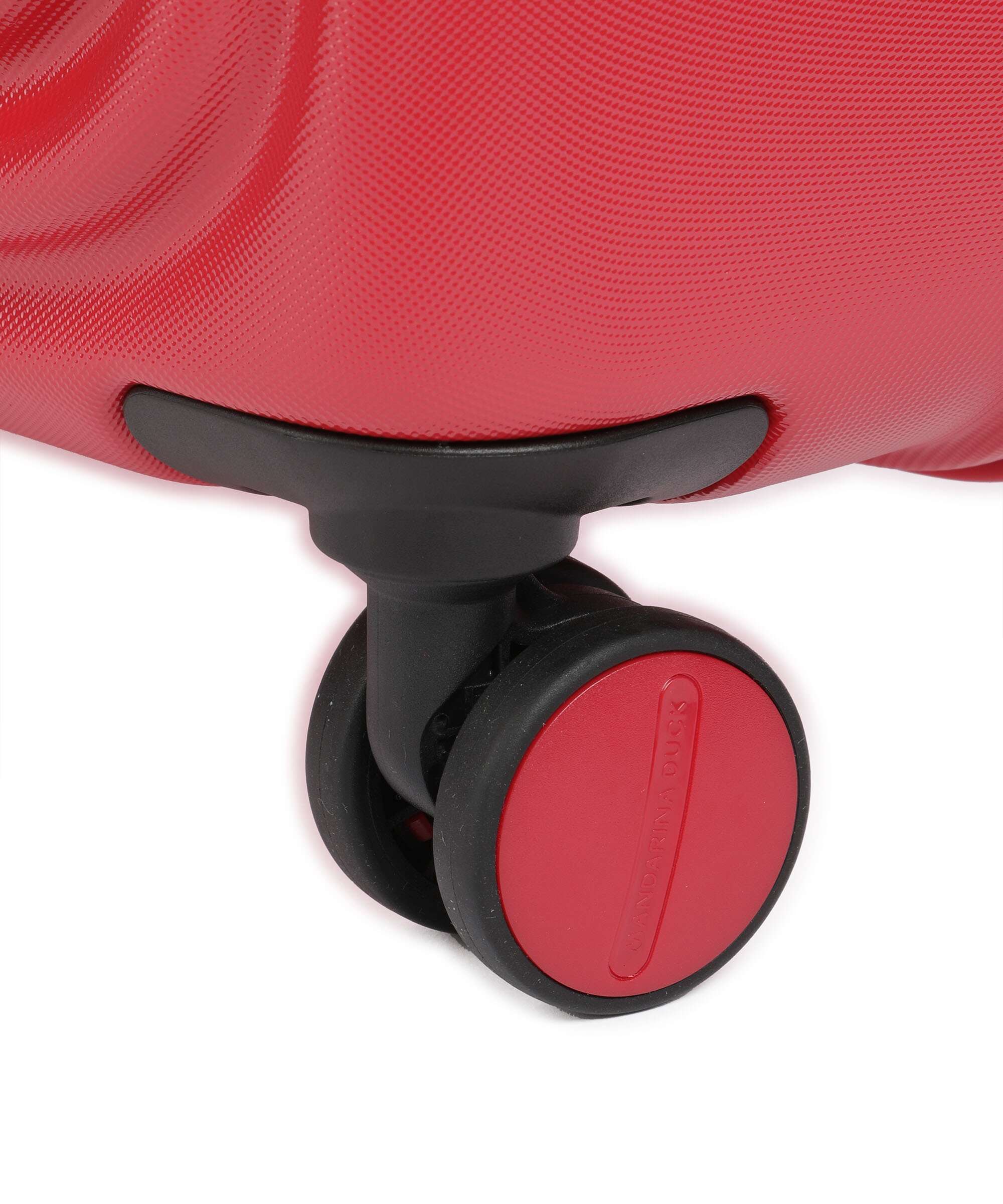 Mandarina Duck Logoduck+ Walizka na 4 kołach cherry tomato - Image 5