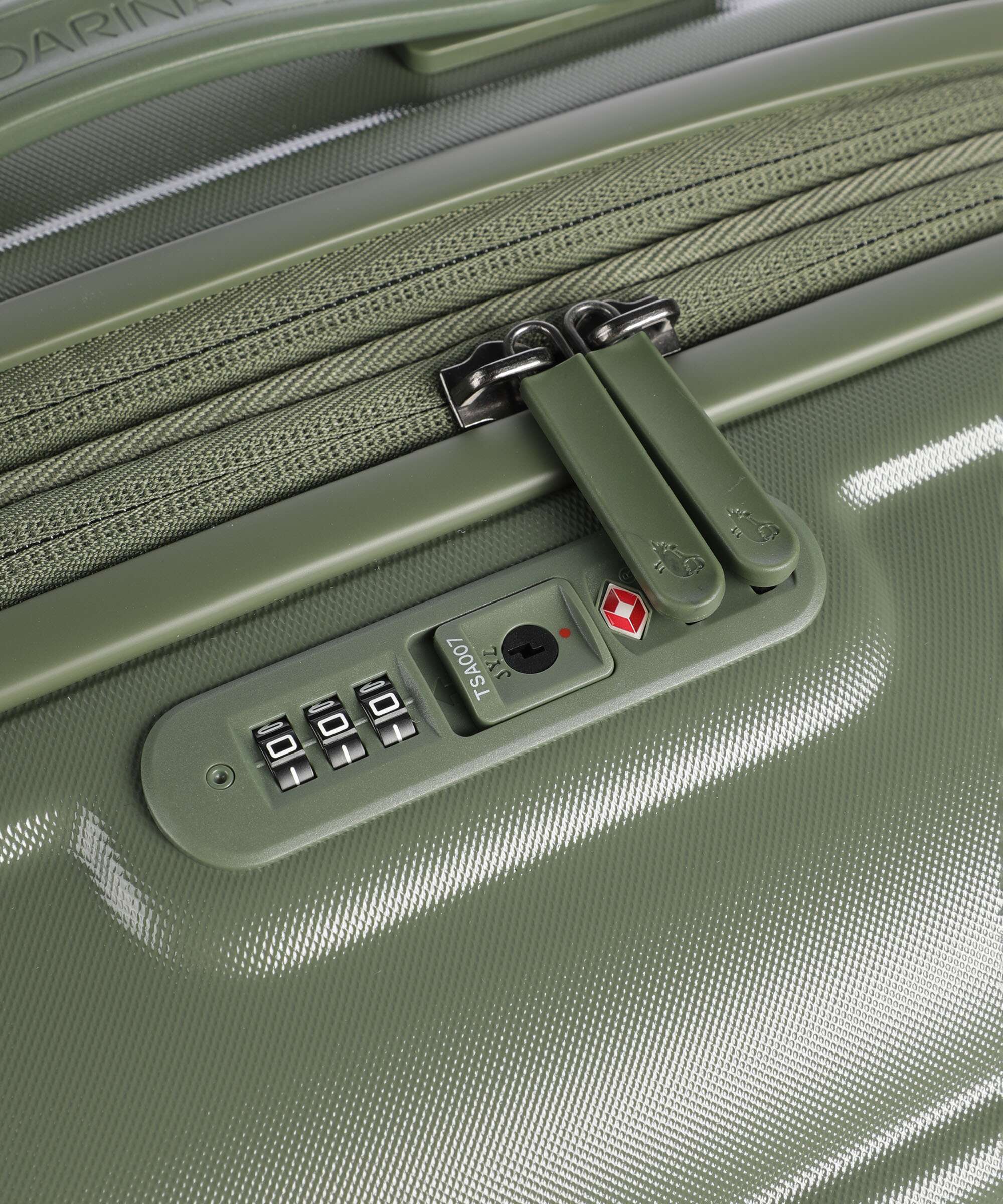 Mandarina Duck Logoduck+ Walizka na 4 kołach pine green - Image 3
