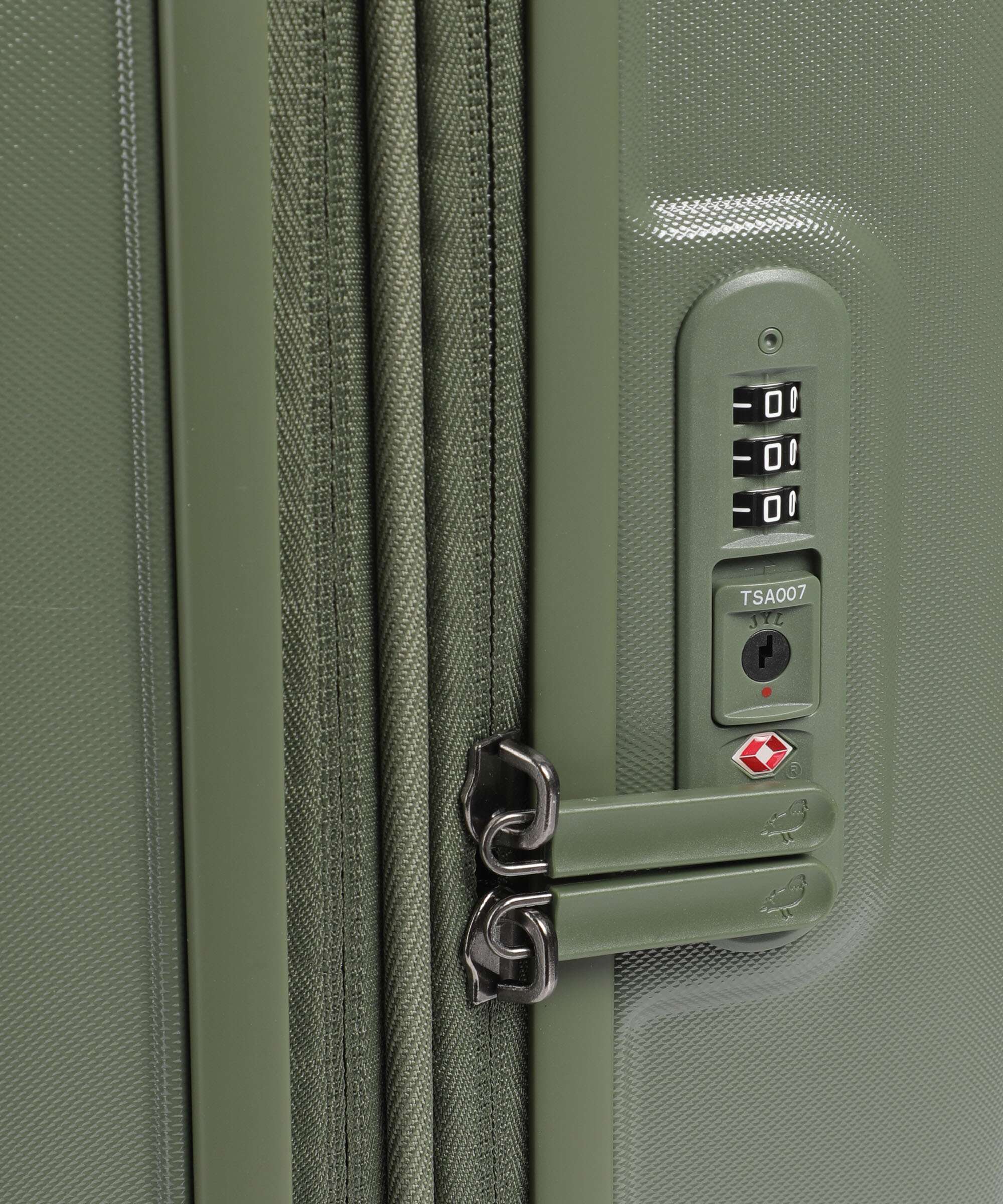 Mandarina Duck Logoduck+ Walizka na 4 kołach pine green - Image 3