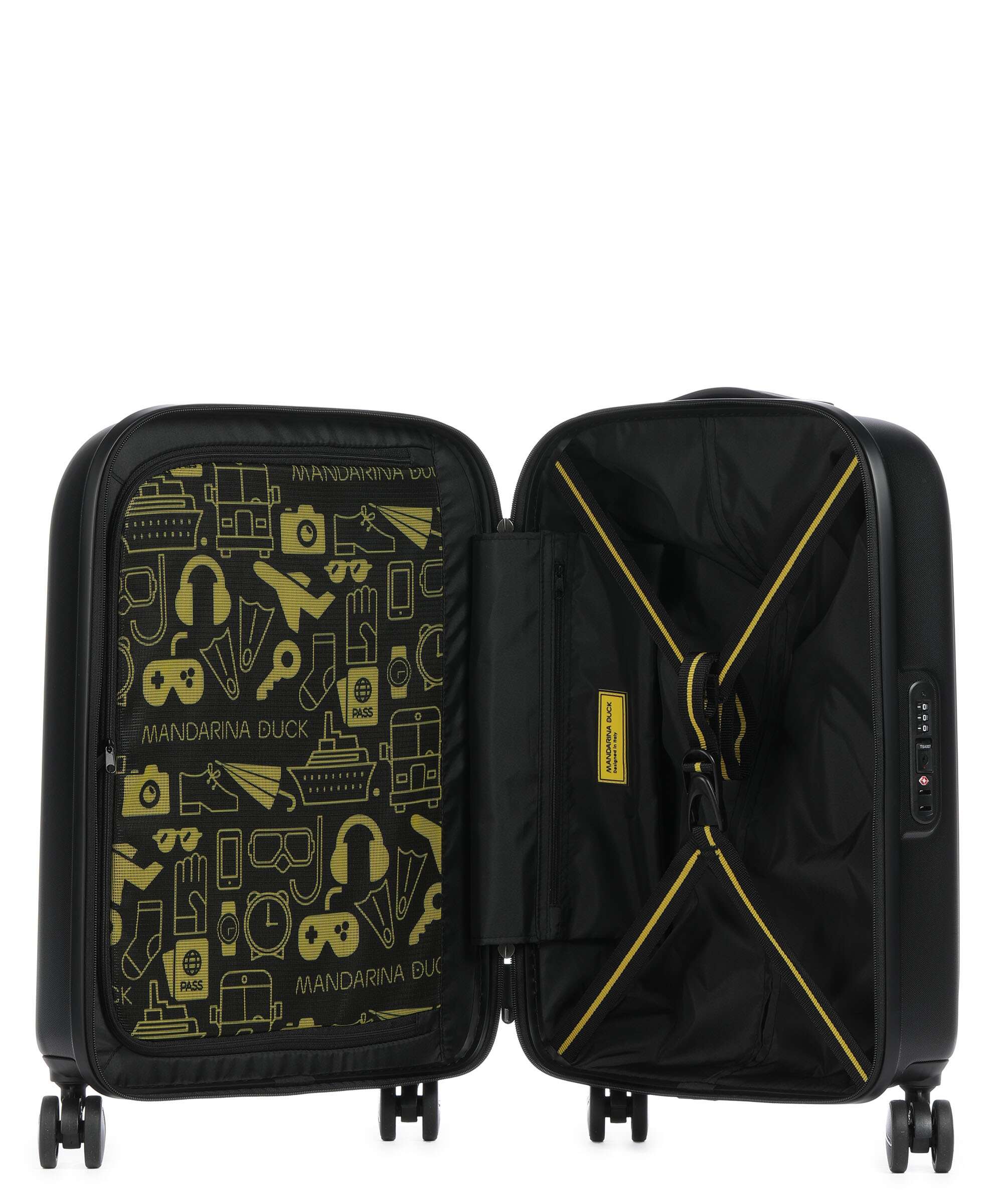 Mandarina Duck Logoduck+ Walizka na 4 kołach black - Image 5