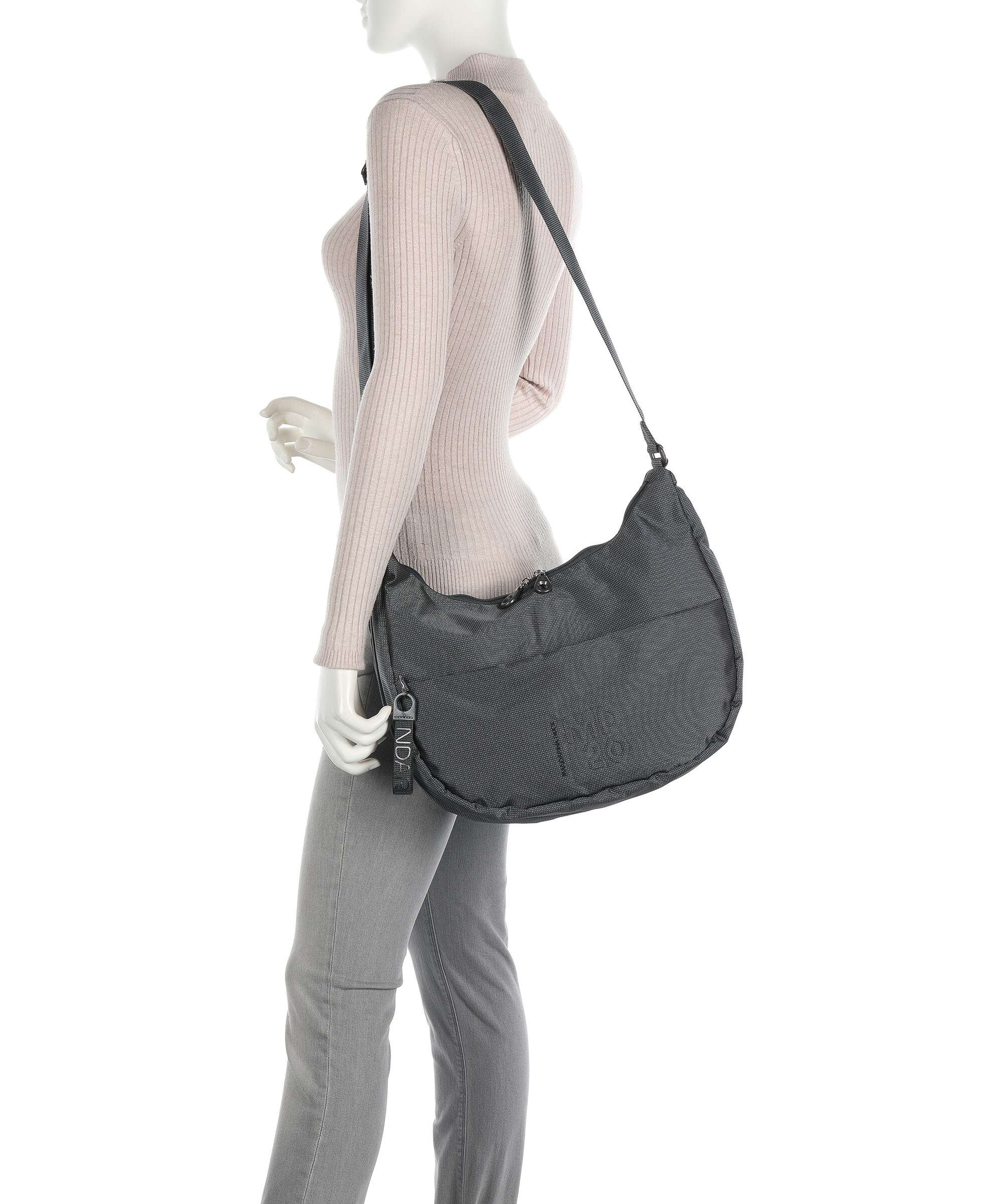 Mandarina Duck MD20 Torebka worek steel - Image 3