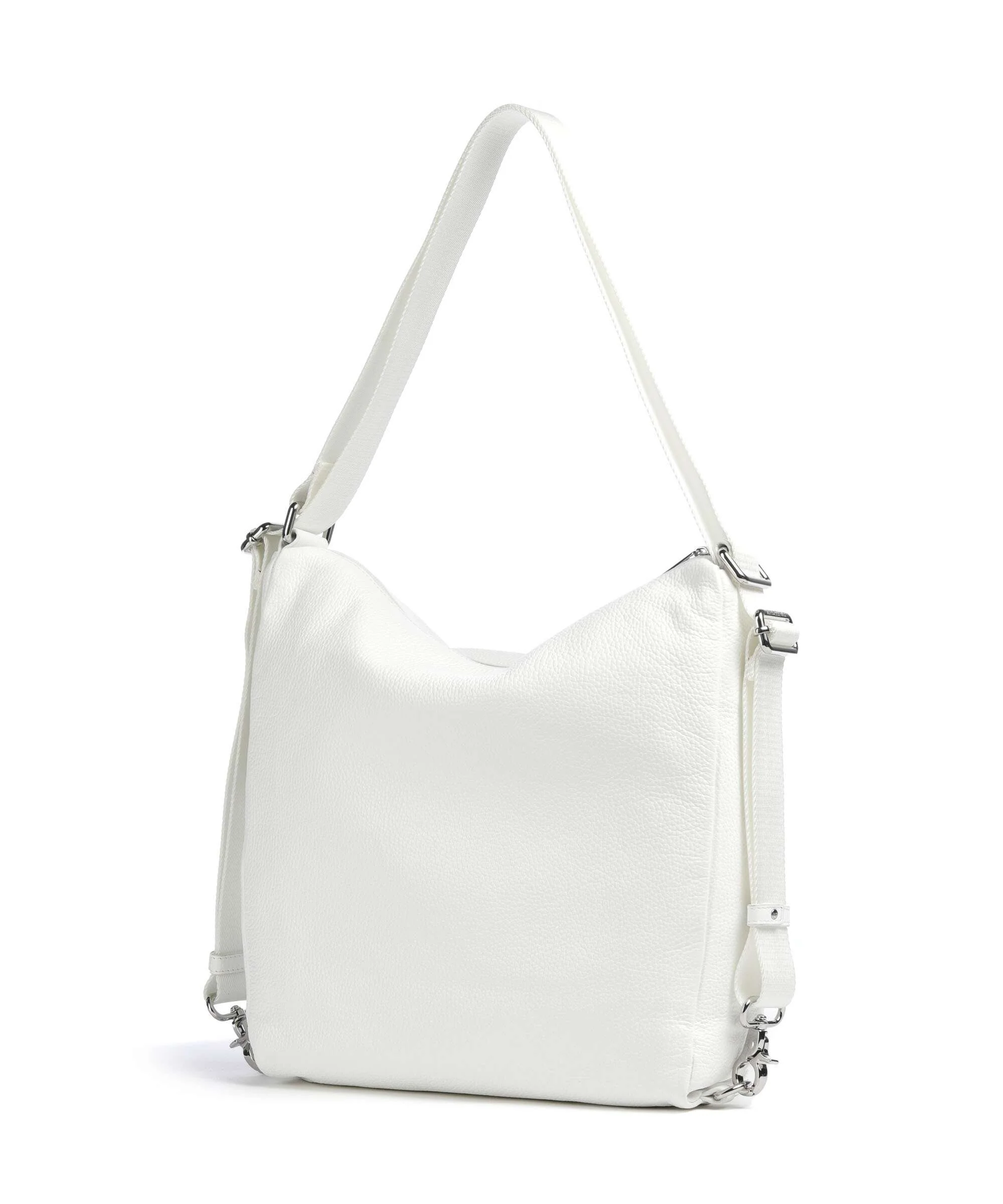 Mandarina Duck Mellow Leather Plecak-torba blanc - Image 2