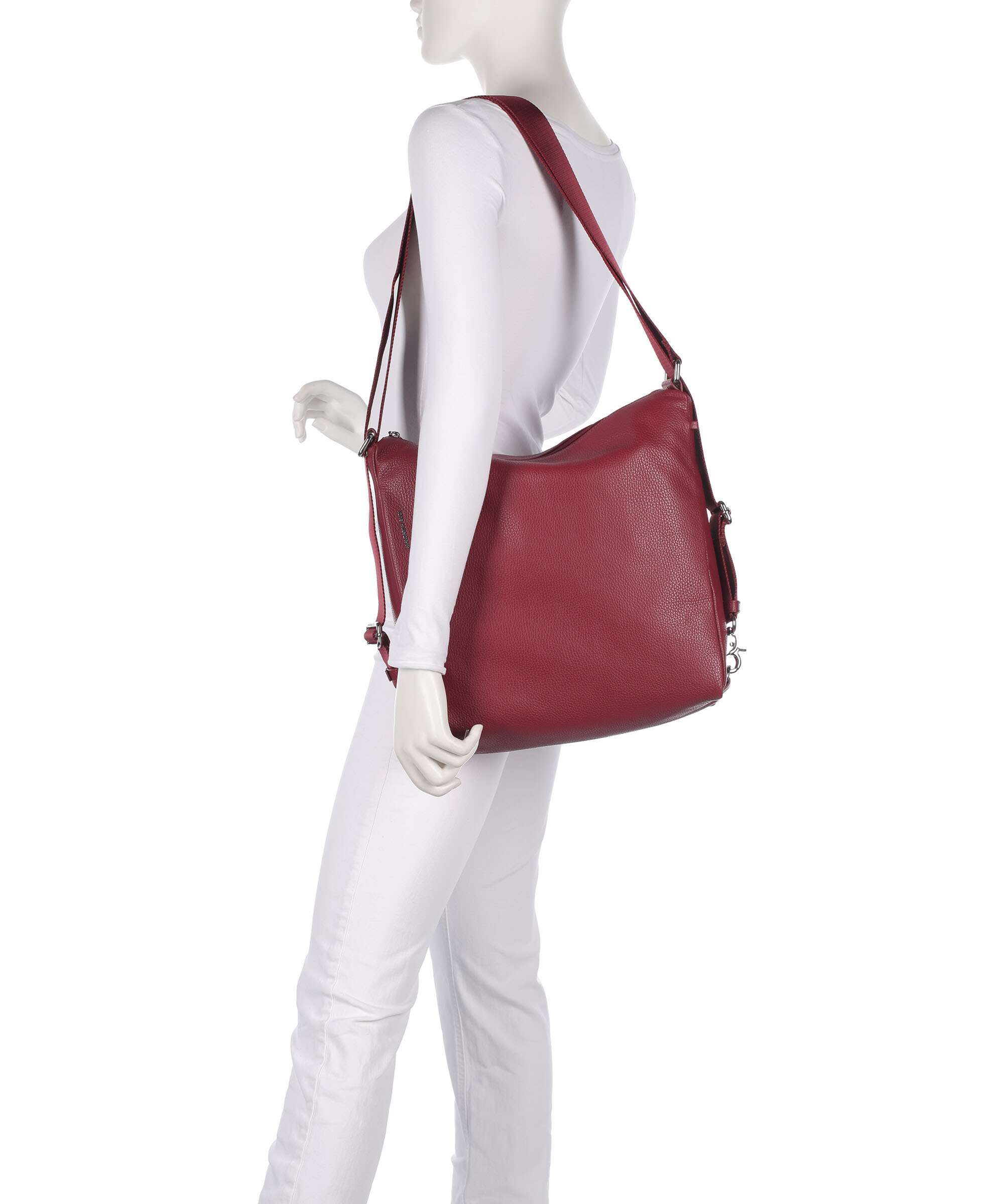 Mandarina Duck Mellow Leather Plecak-torba grape - Image 3