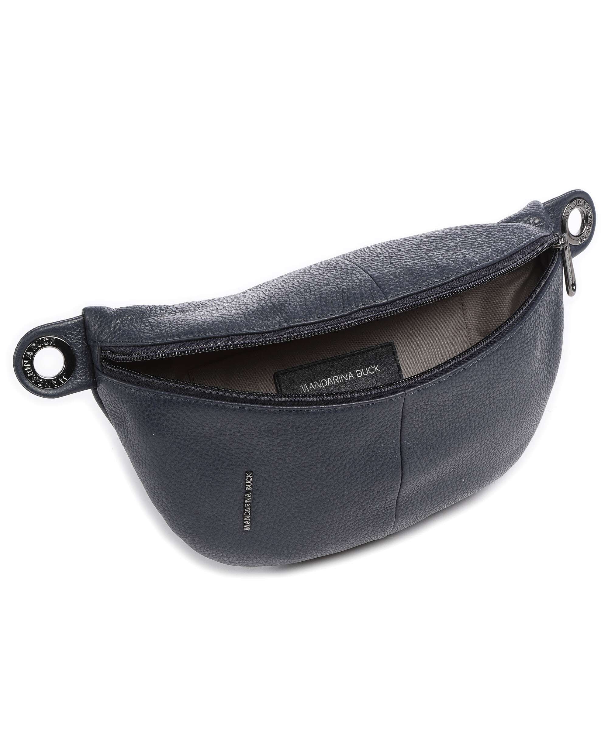 Mandarina Duck Mellow Leather Saszetka nerka dress blue - Image 6