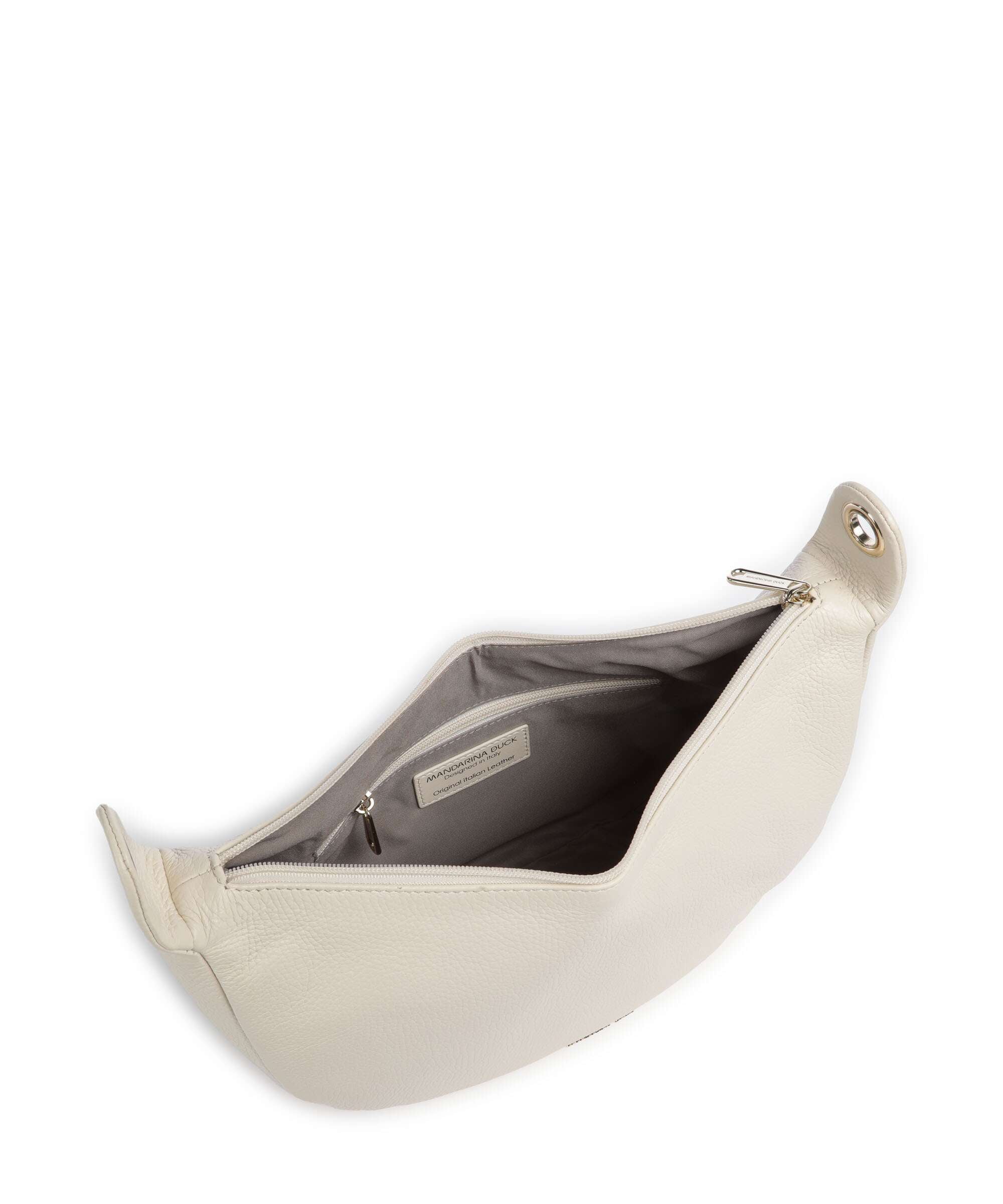 Mandarina Duck Mellow Leather Torba na ramię almond - Image 6