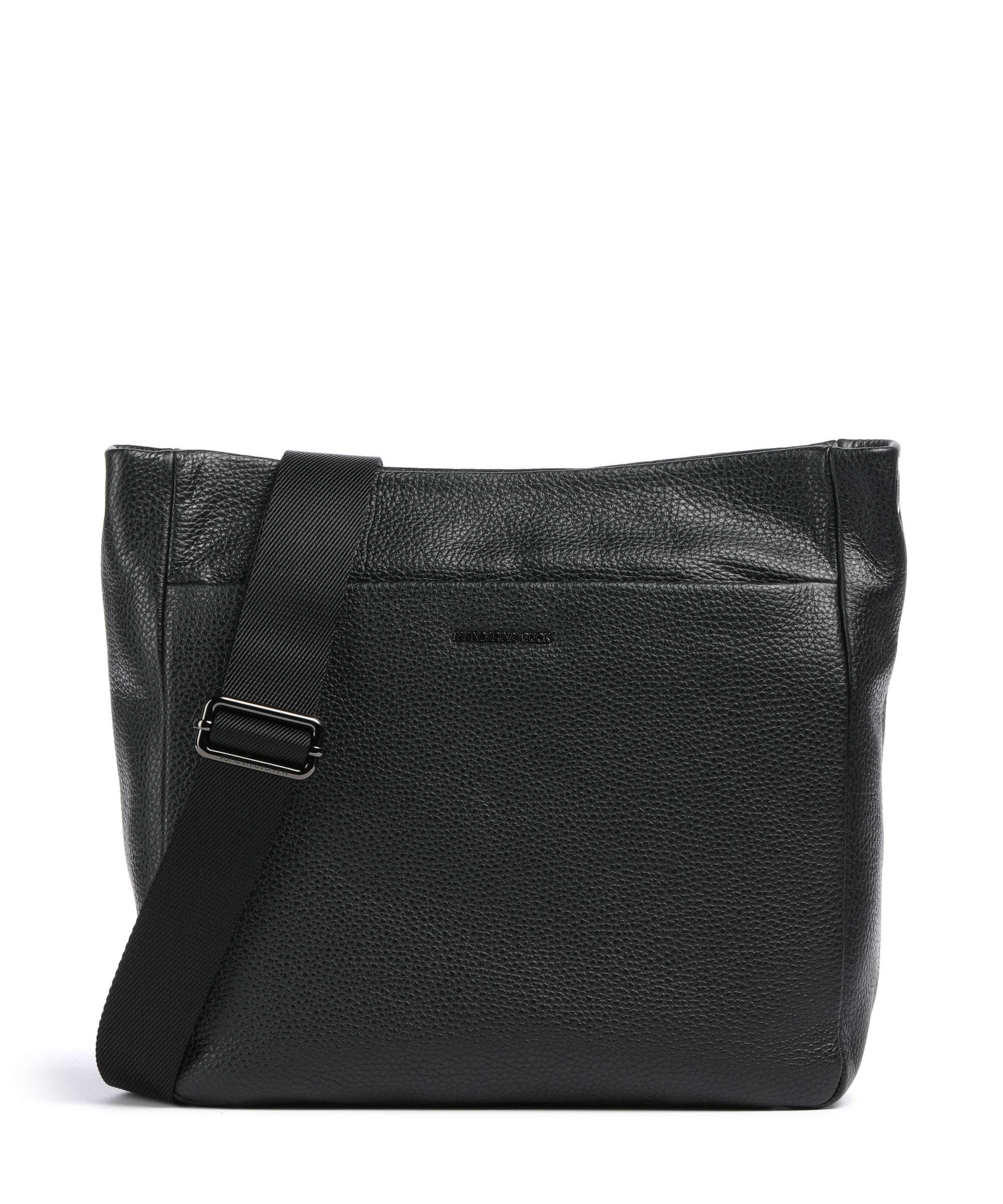 Mandarina Duck Mellow Leather Torba na ramię nero