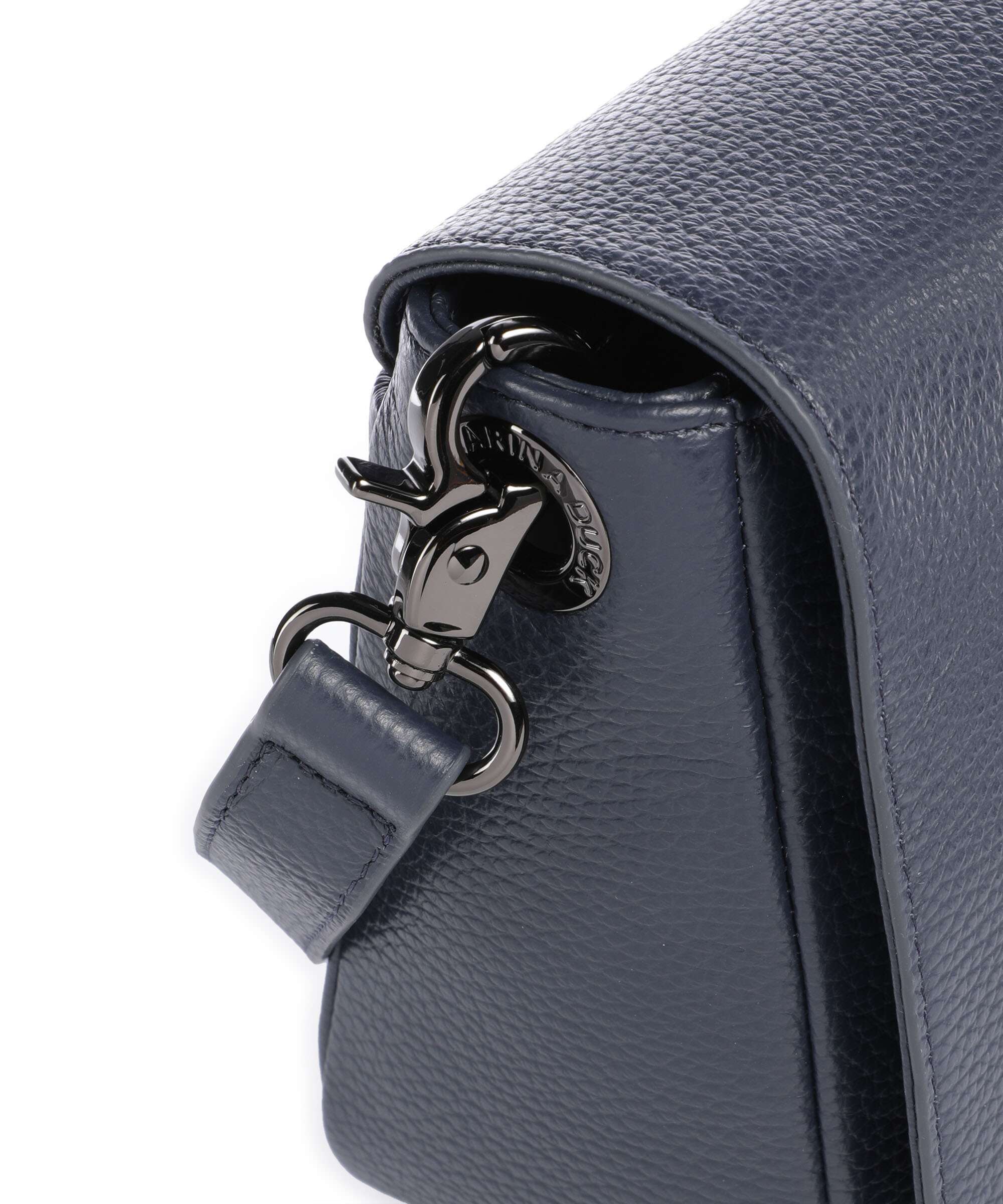 Mandarina Duck Mellow Leather Torba na ramię dress blue - Image 4