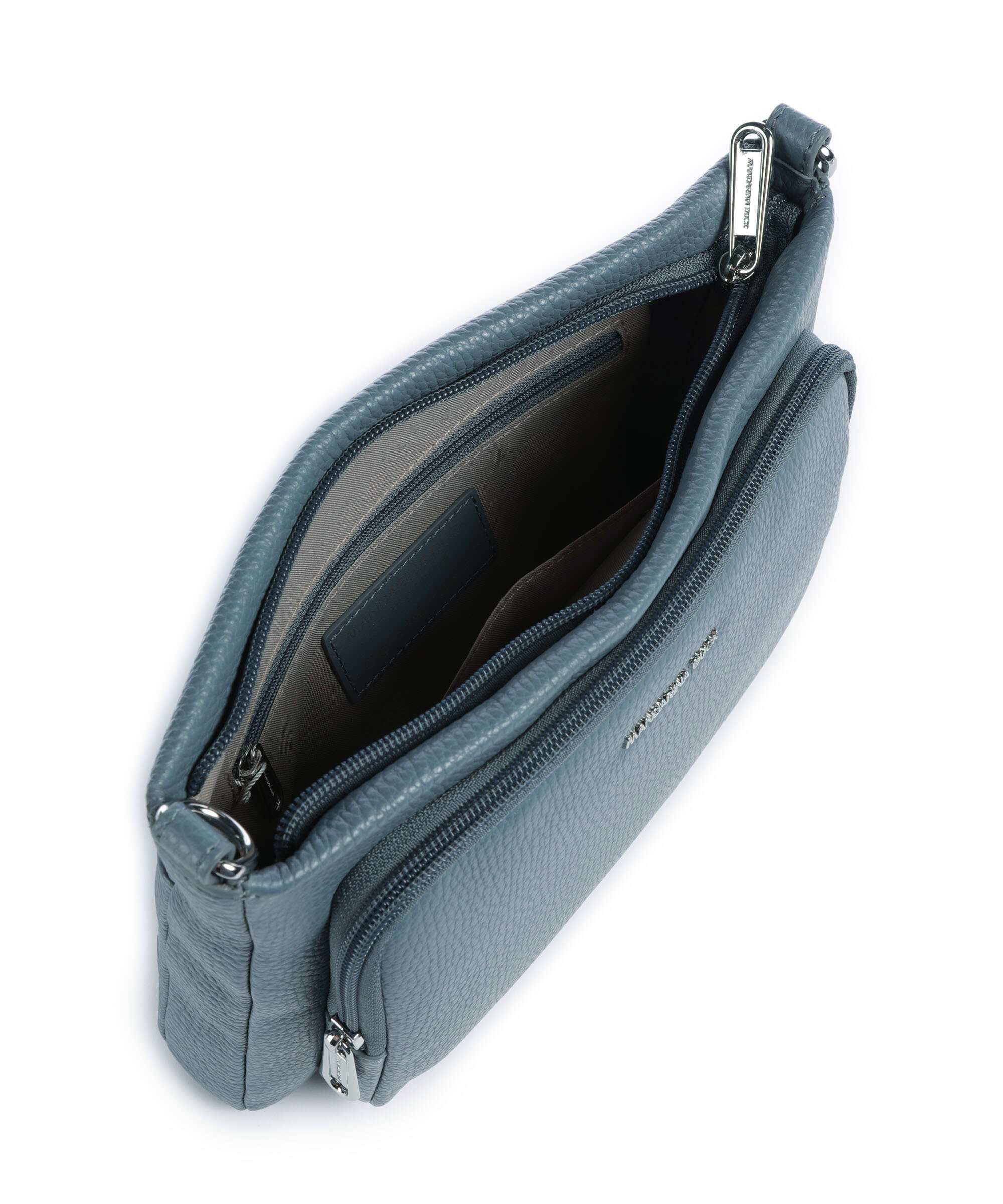 Mandarina Duck Mellow Leather Torba przez ramię iron - Image 6