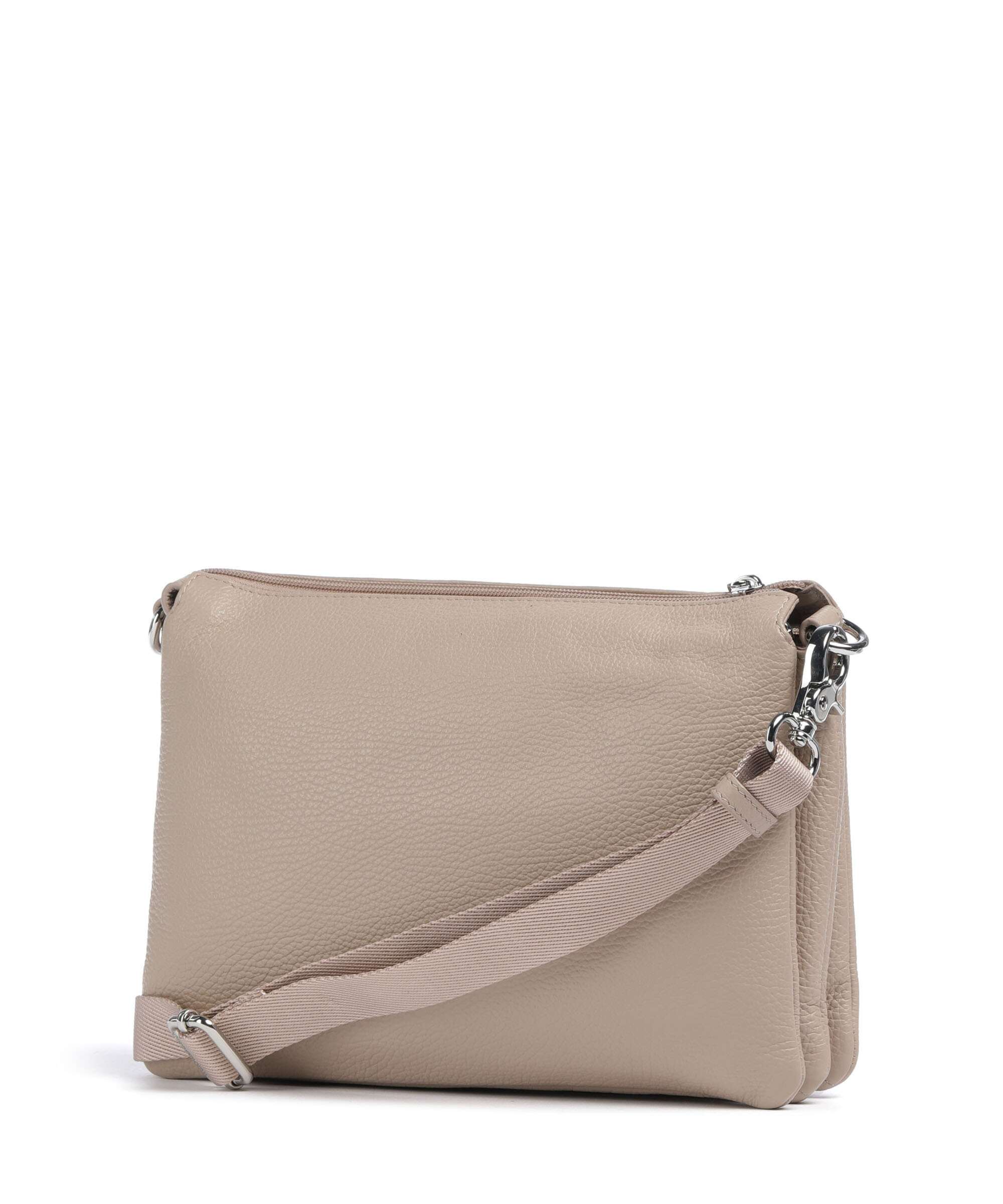 Mandarina Duck Mellow Leather Torba przez ramię warm taupe - Image 2