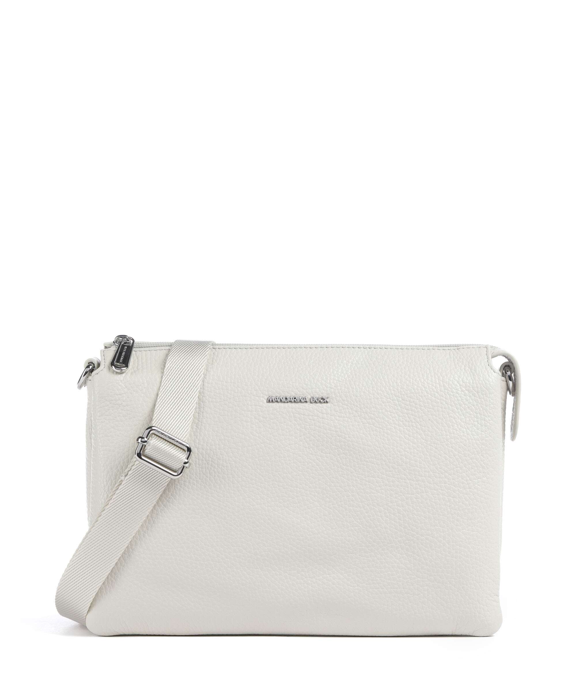 Mandarina Duck Mellow Leather Torba przez ramię cashmere