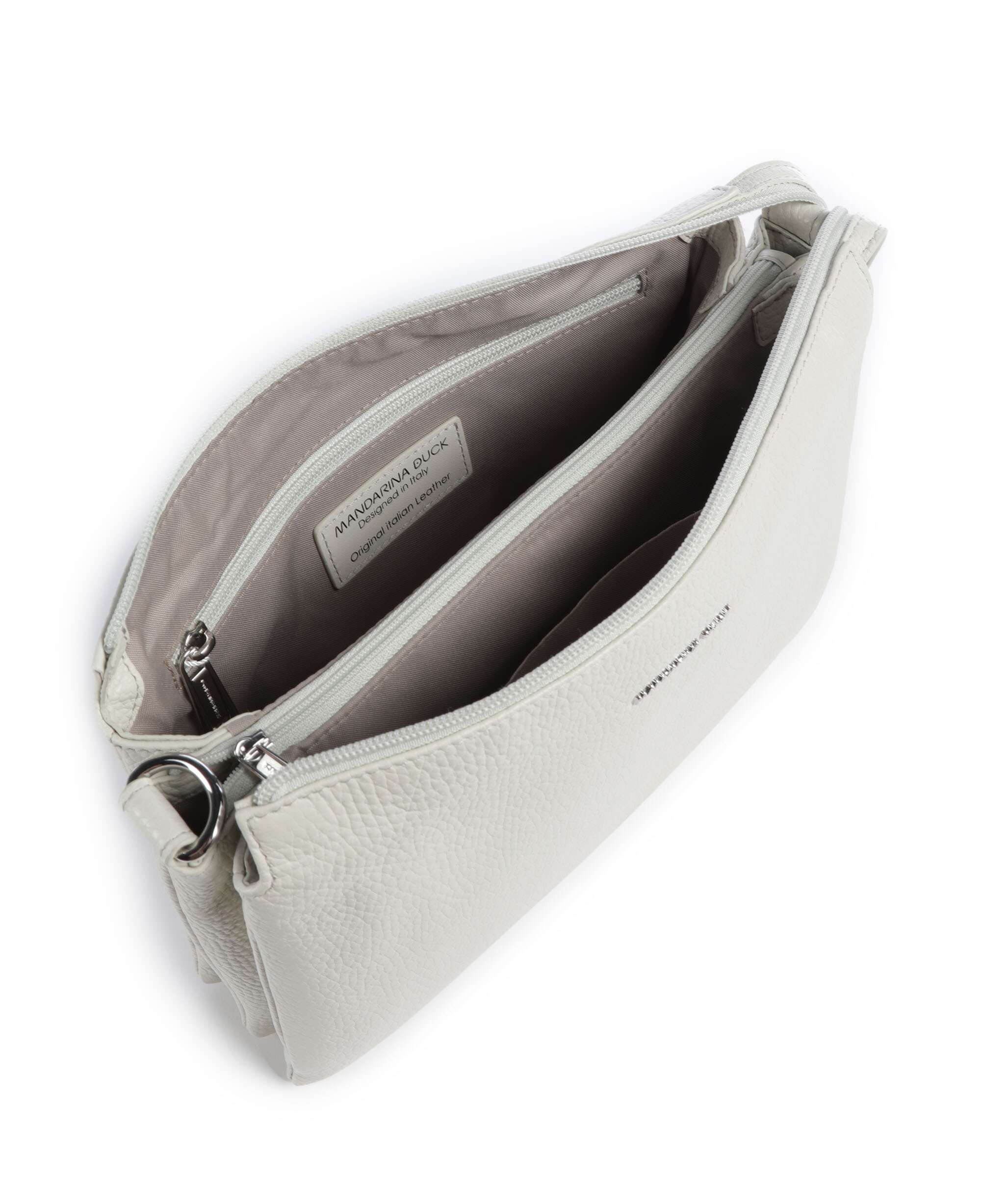 Mandarina Duck Mellow Leather Torba przez ramię cashmere - Image 6