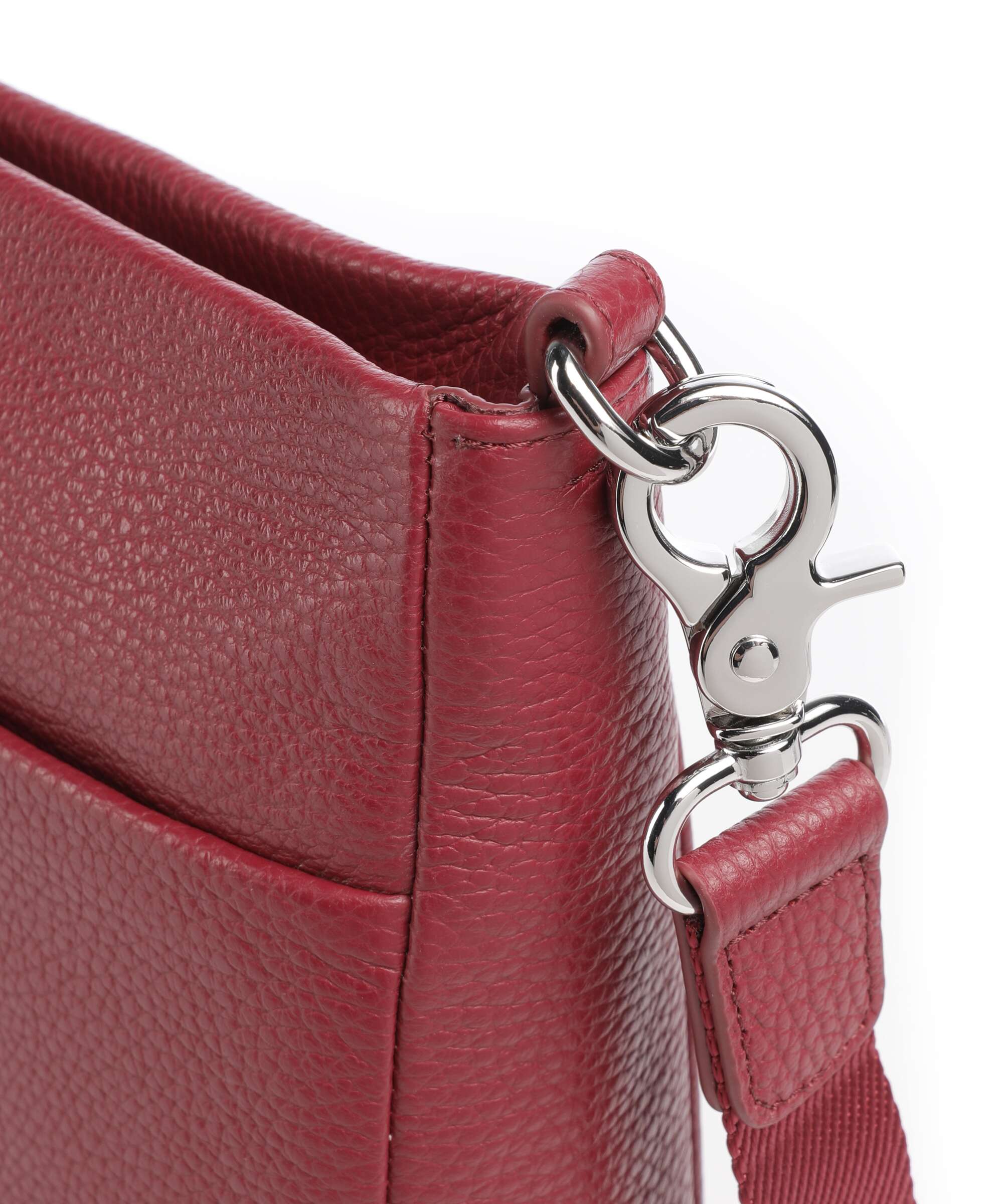 Mandarina Duck Mellow Leather Torba przez ramię grape - Image 4