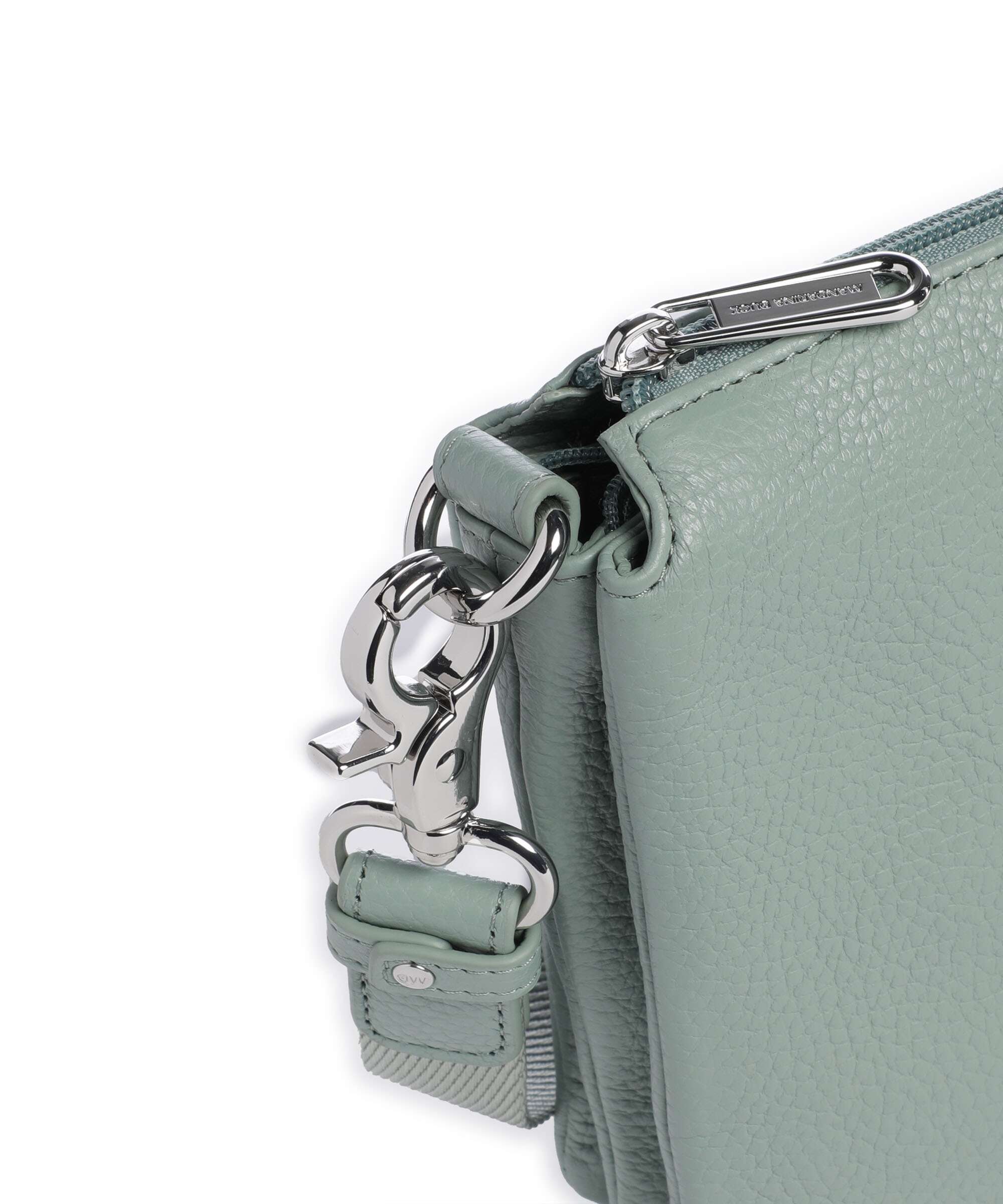 Mandarina Duck Mellow Leather Torba przez ramię iceberg green - Image 4