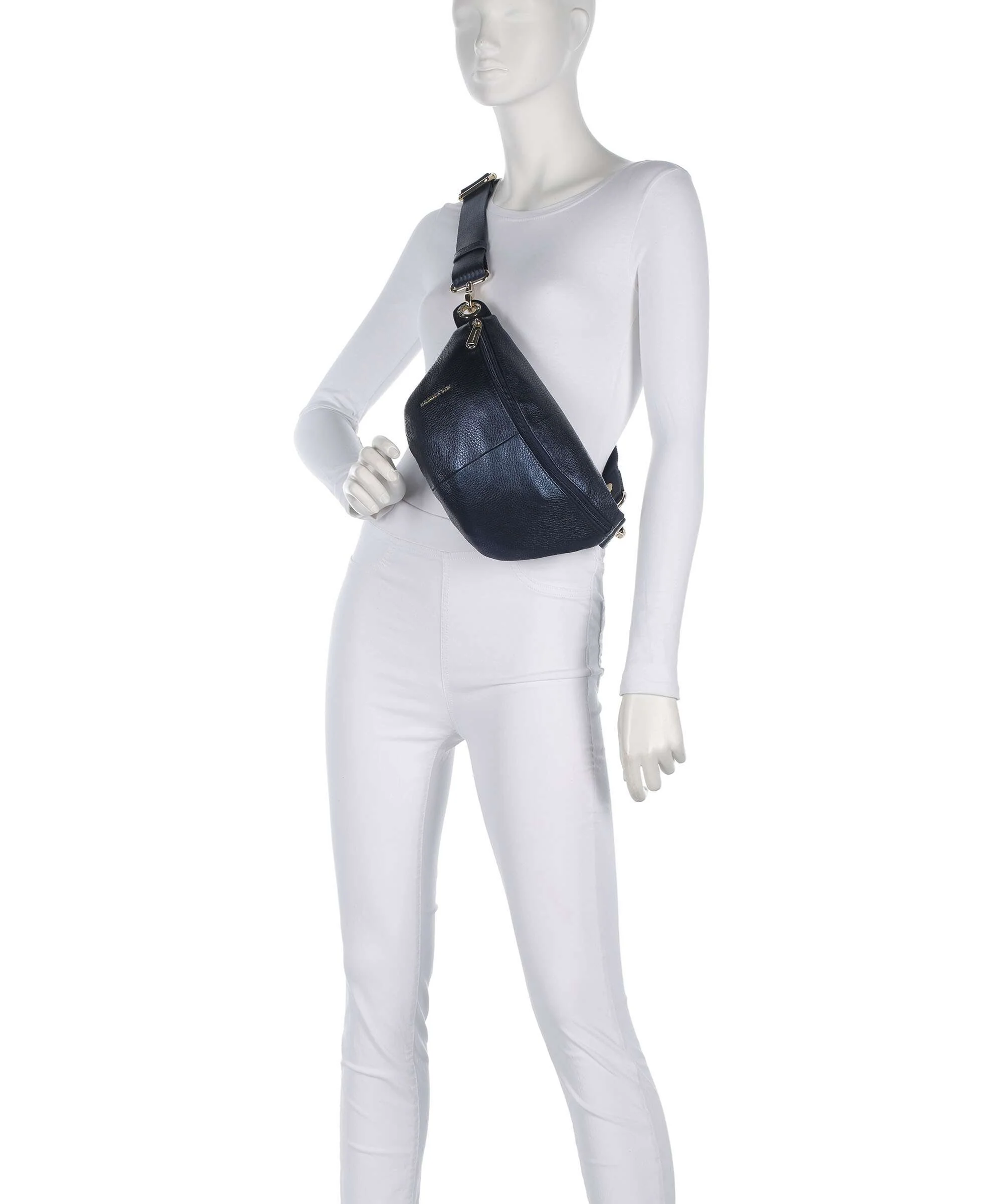 Mandarina Duck Mellow Metal Saszetka nerka blue indigo - Image 3